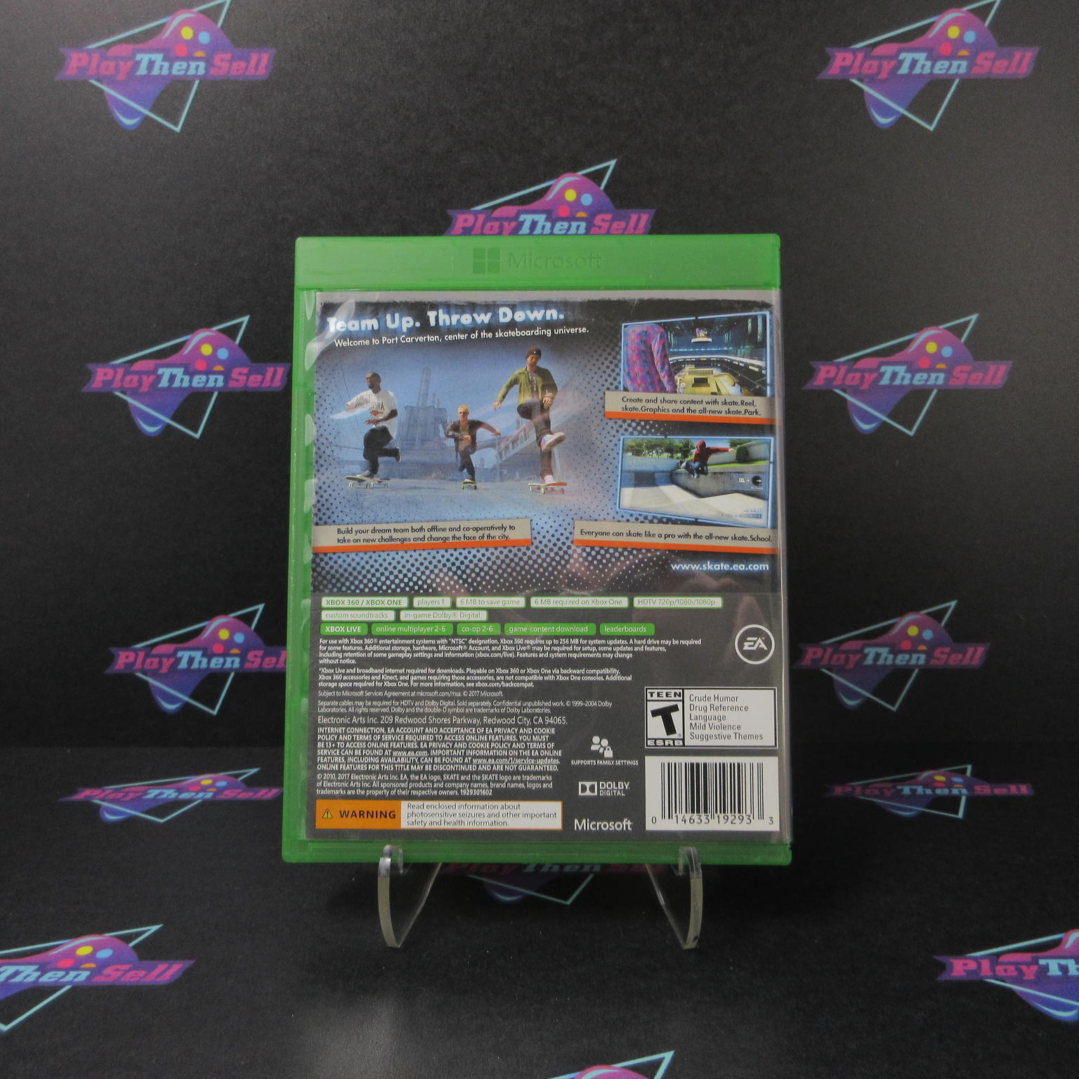 Skate 3 Xbox 360 / Xbox One Complete - 1 Year Warranty EX Cond