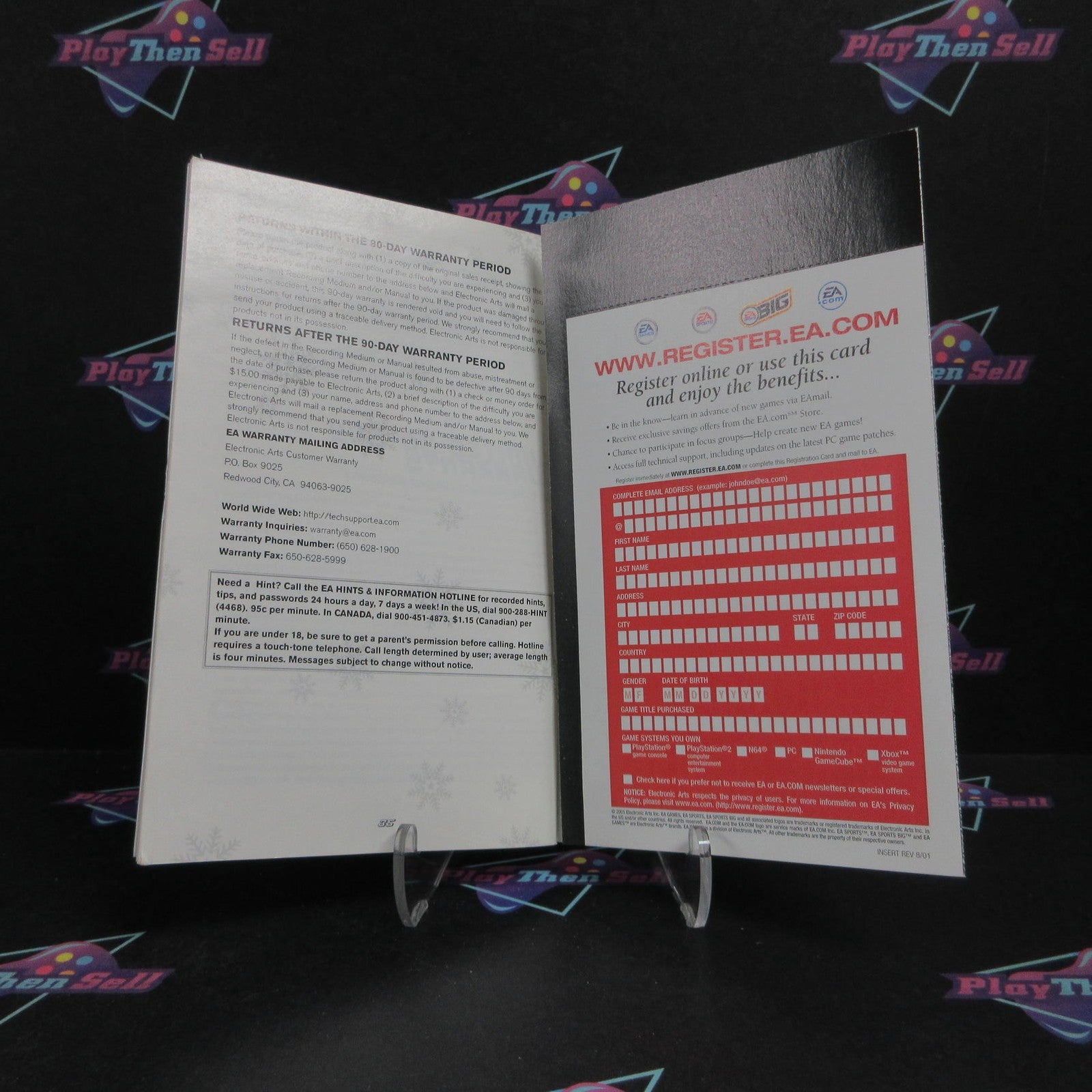 SSX Tricky PS2 PlayStation 2 + Reg Card Complete - 1 Year Warranty EX Cond