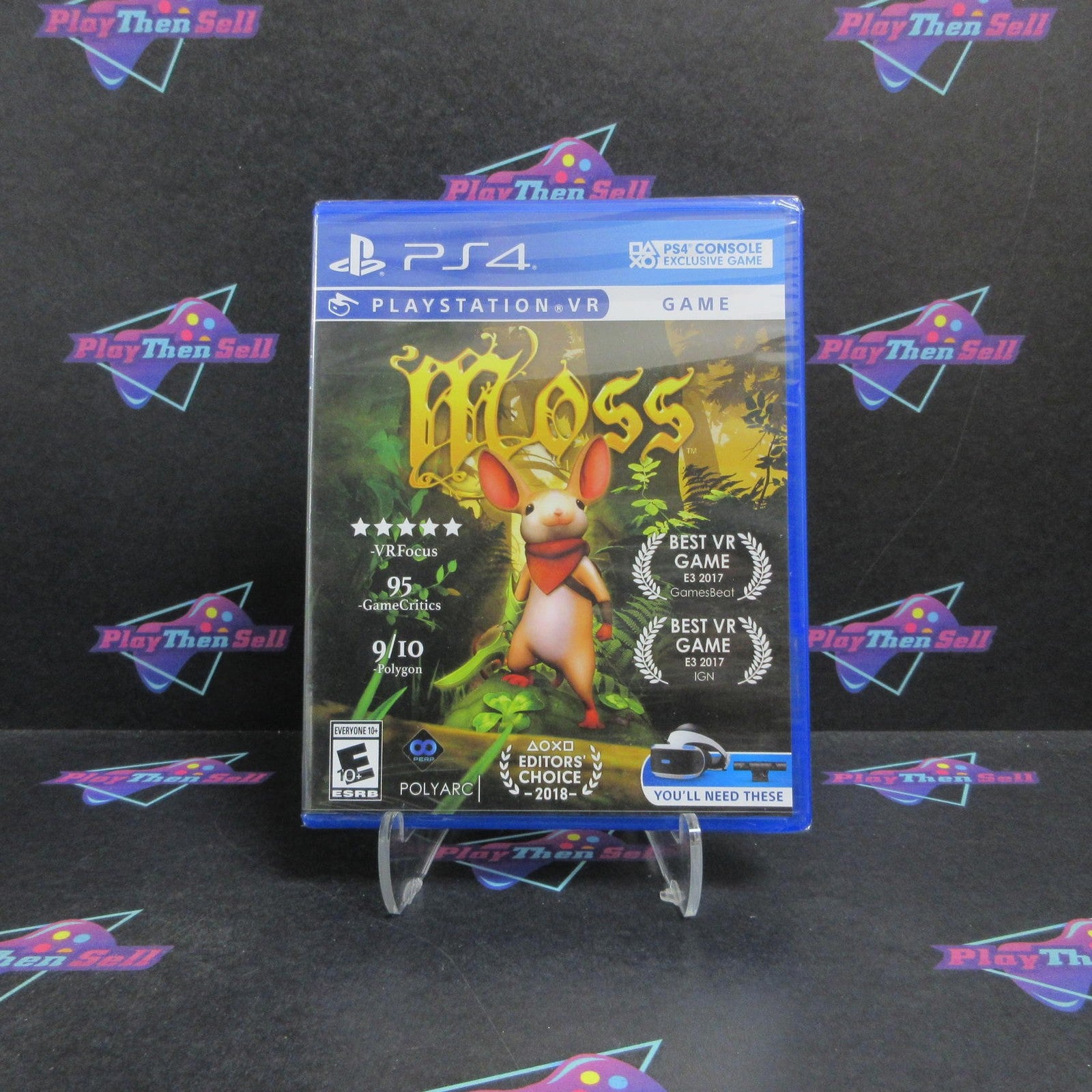 Moss PS4 PlayStation 4 Brand New - Sealed