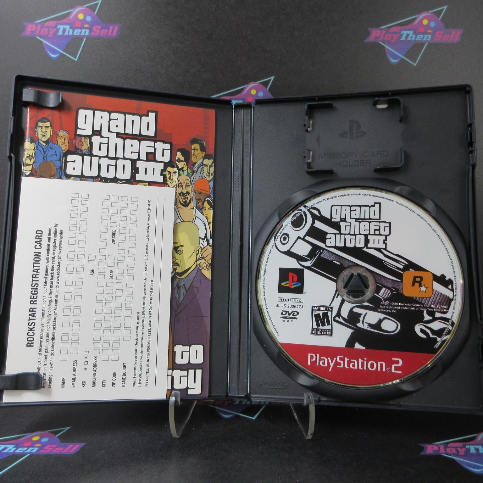 Grand Theft Auto Double Pack PS2 GH + Maps / Reg Card Complete  - 1 Year Warra..