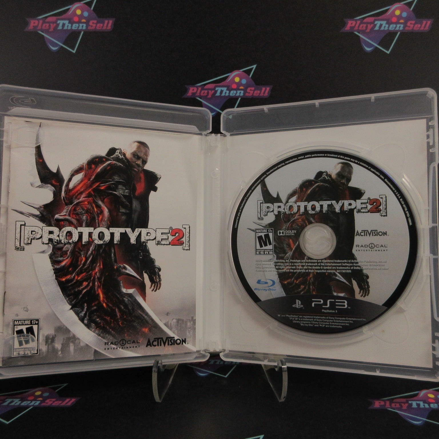 Prototype 2 PS3 PlayStation 3 + Sleeve Complete - 1 Year Warranty EX Cond
