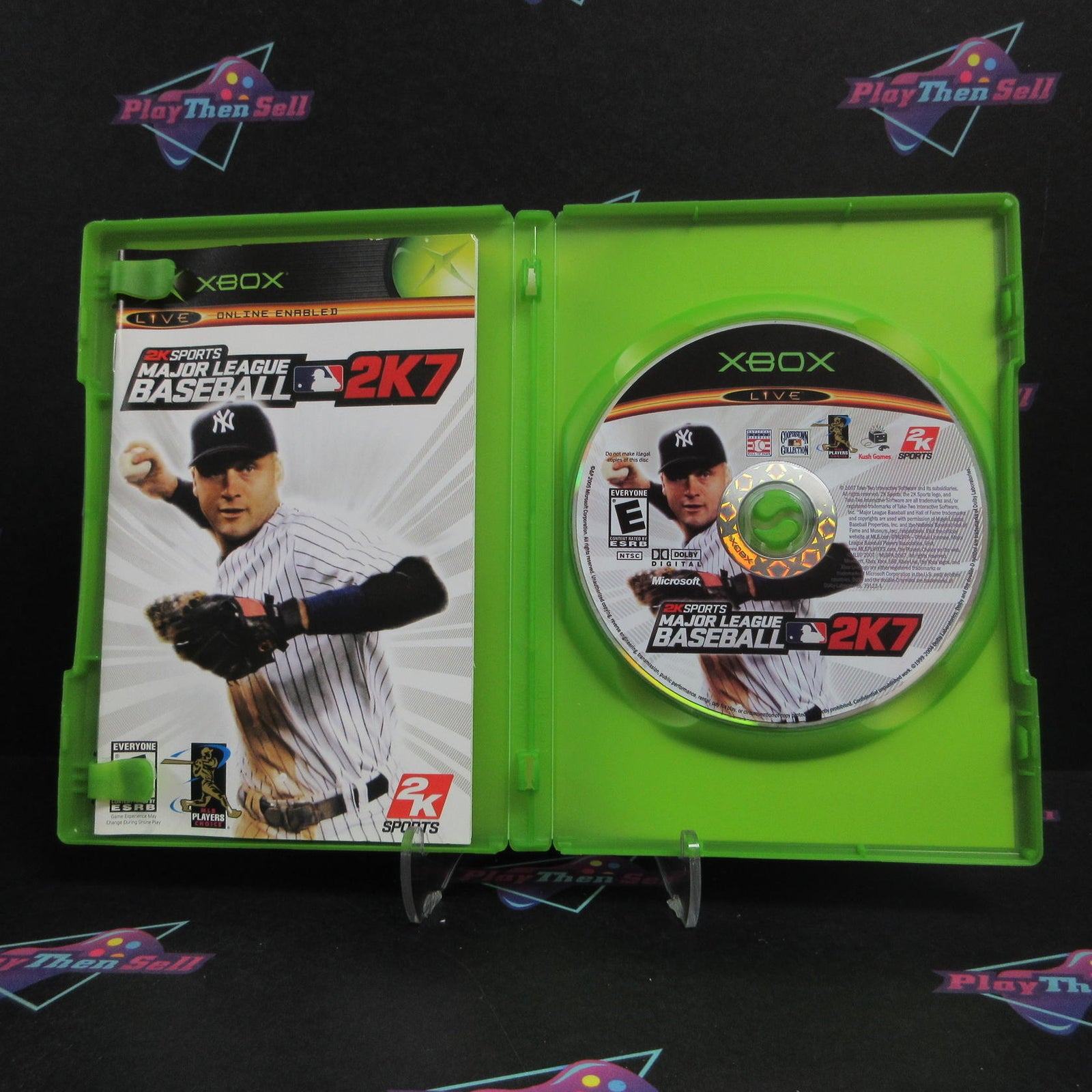 Major League Baseball 2K7 Xbox Complete - 1 Year Warranty EX Cond