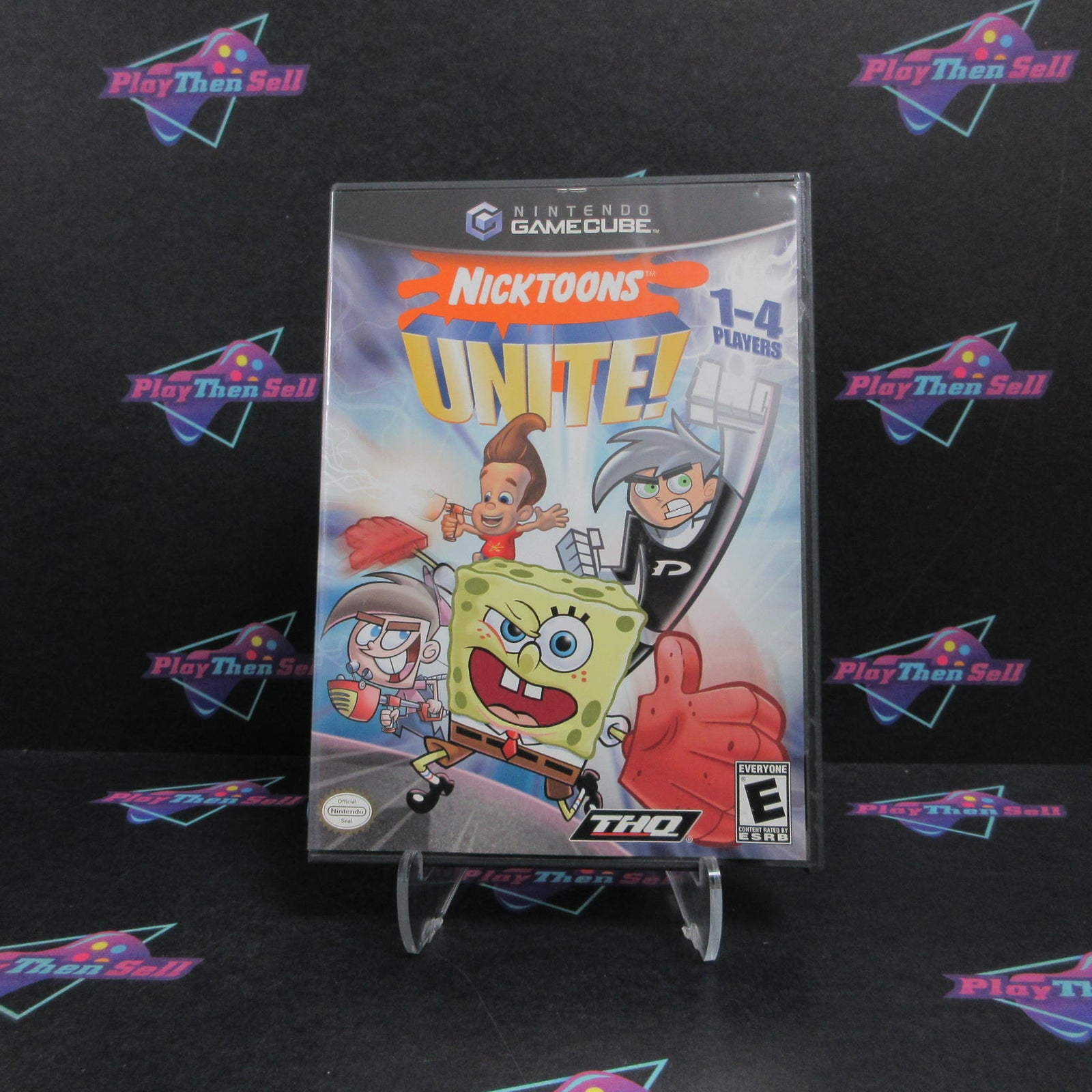 Nicktoons Unite! Nintendo GameCube Complete - 1 Year Warranty EX Cond