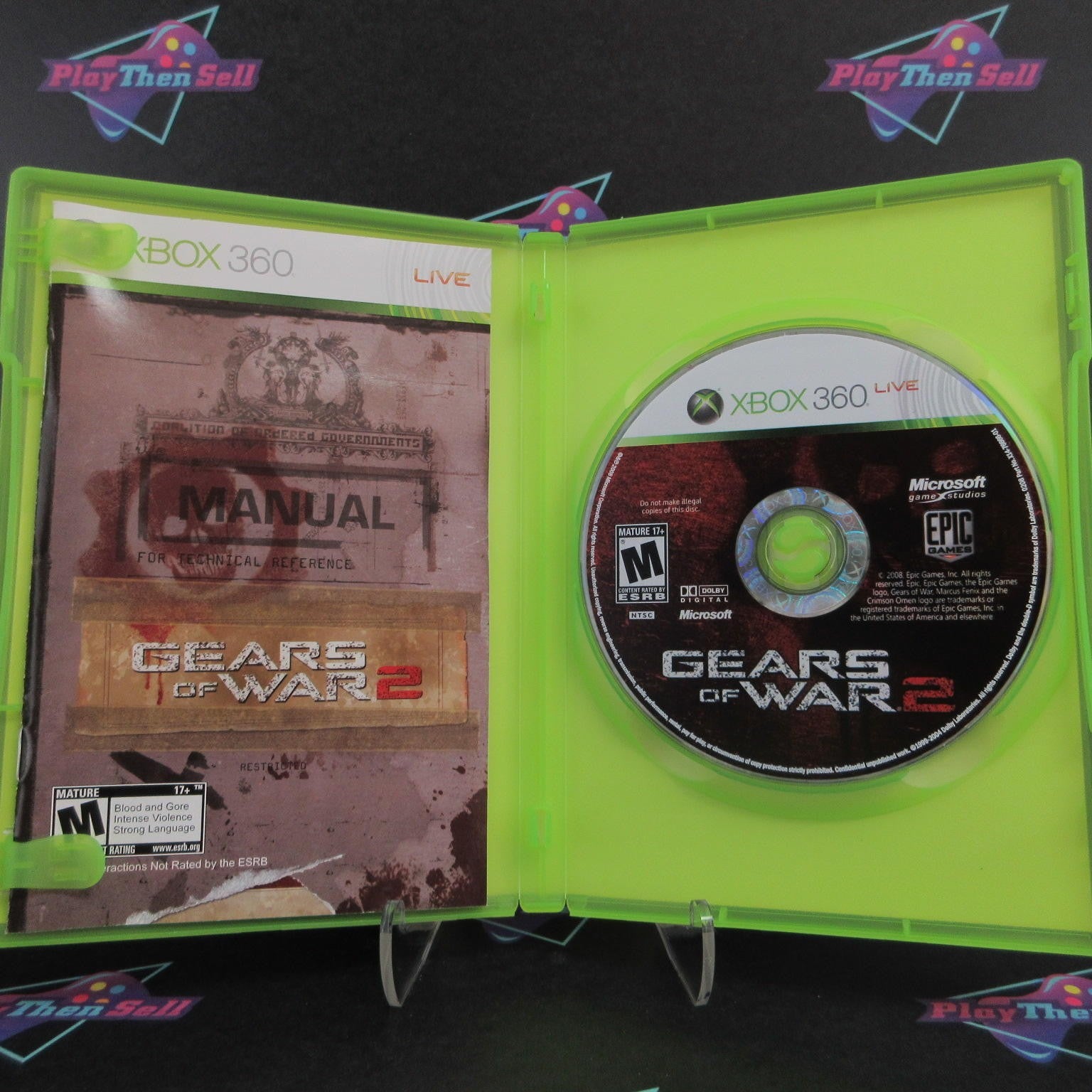 Gears of War 2 GOTY Edition + Sleeve Complete - 1 Year Warranty EX Cond