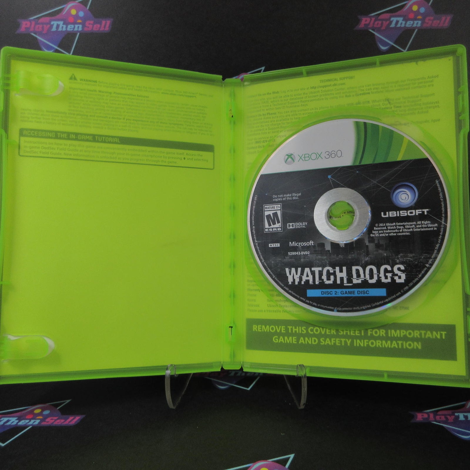 Watch Dogs Xbox 360 Complete - 1 Year Warranty VG