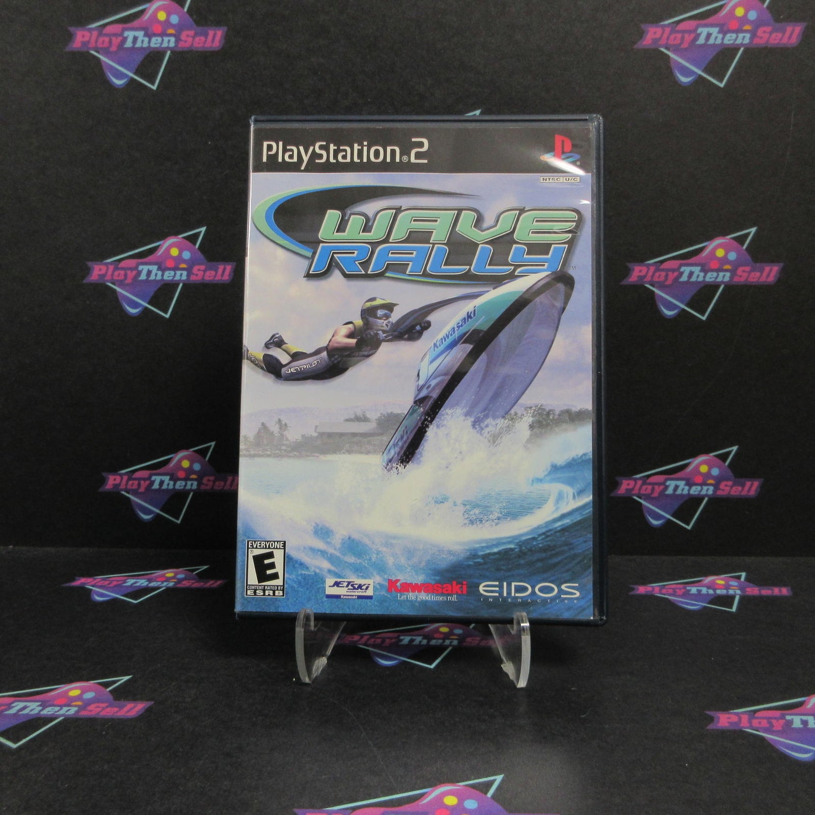 Wave Rally PS2 PlayStation 2 + Reg Card Complete - 1 Year Warranty EX Cond