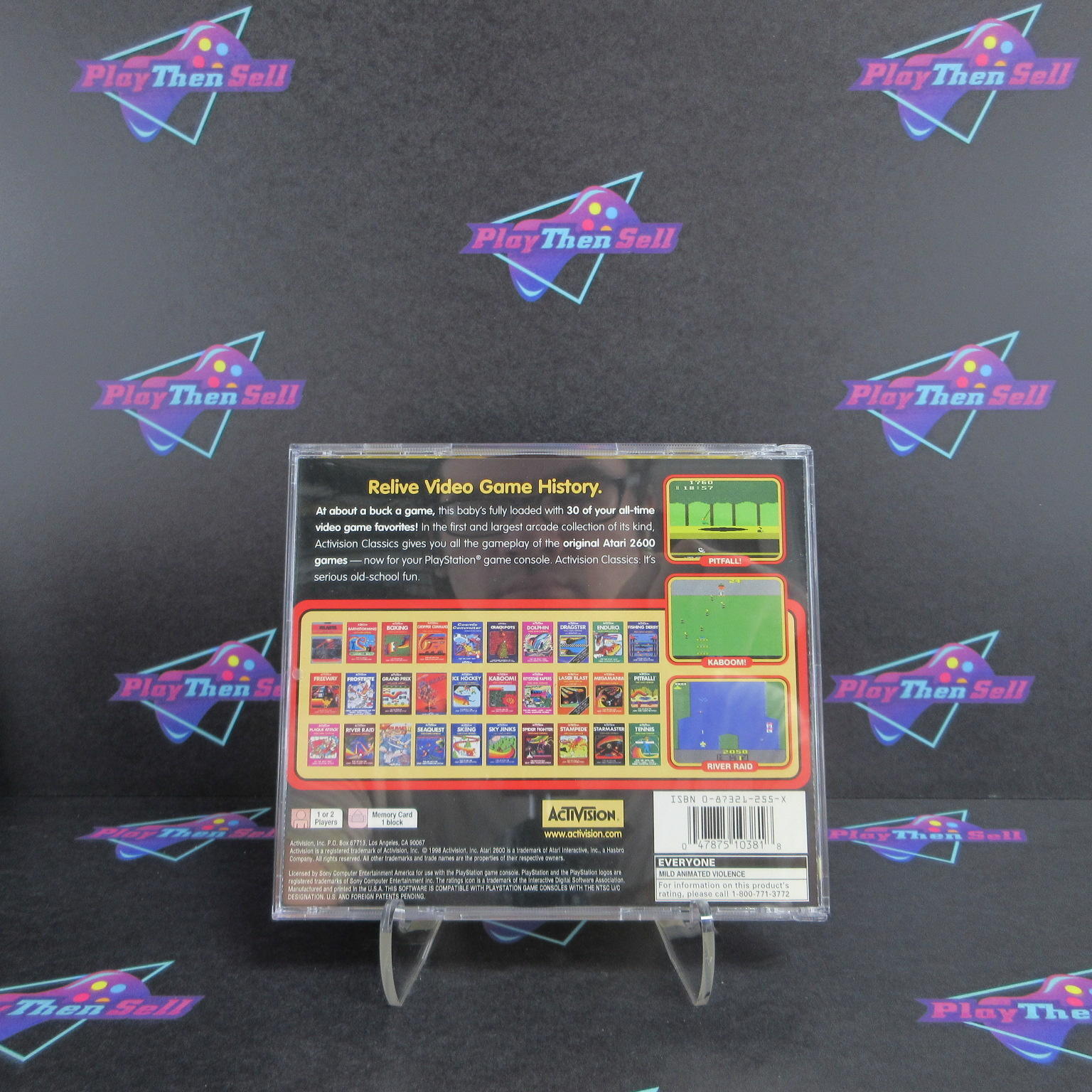 Activision Classic Games Collection PS1 + Reg Card Complete  - 1 Year Warranty..