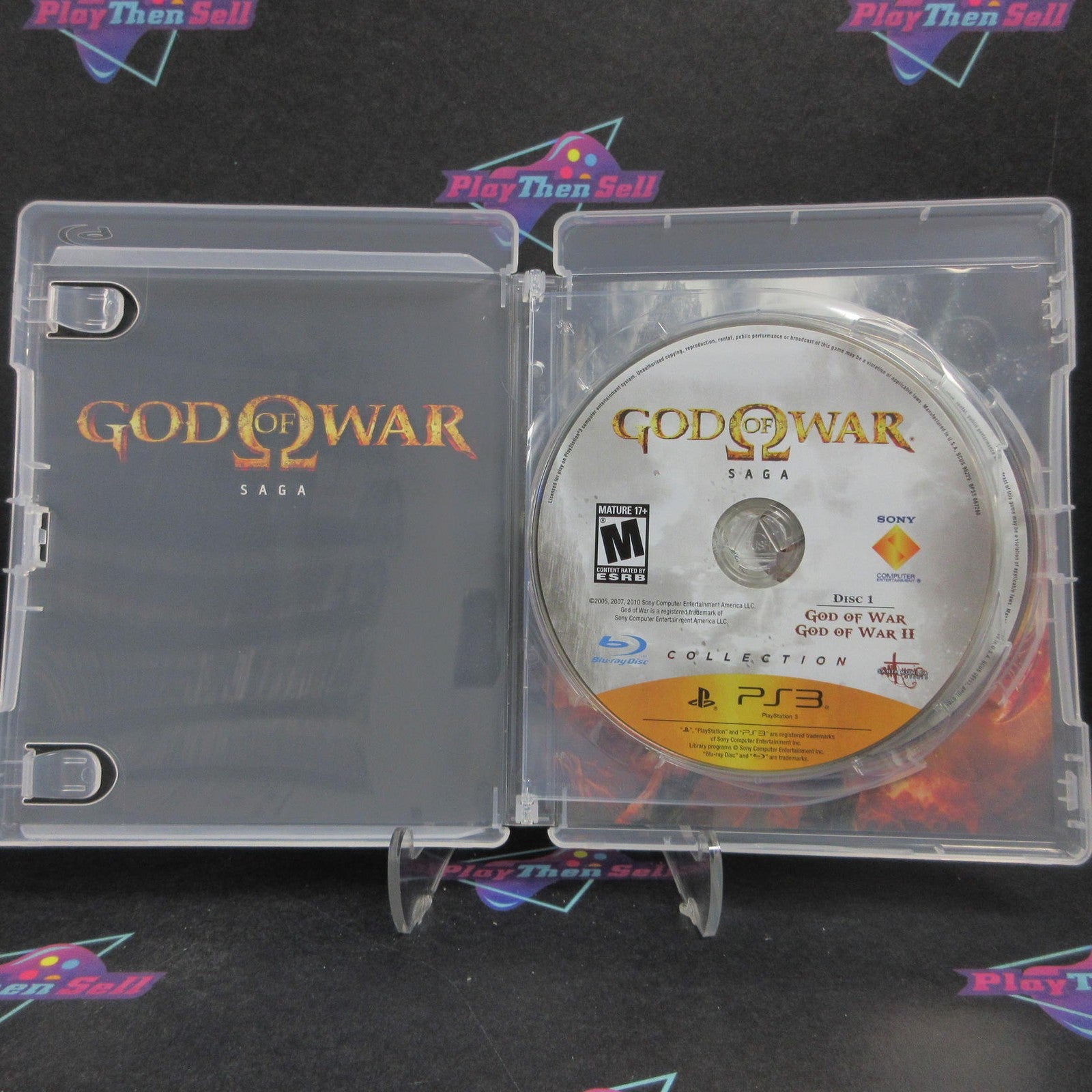 God of War Saga Collection PlayStation 3 PS3 No Insert - 1 Year Warranty EX Cond