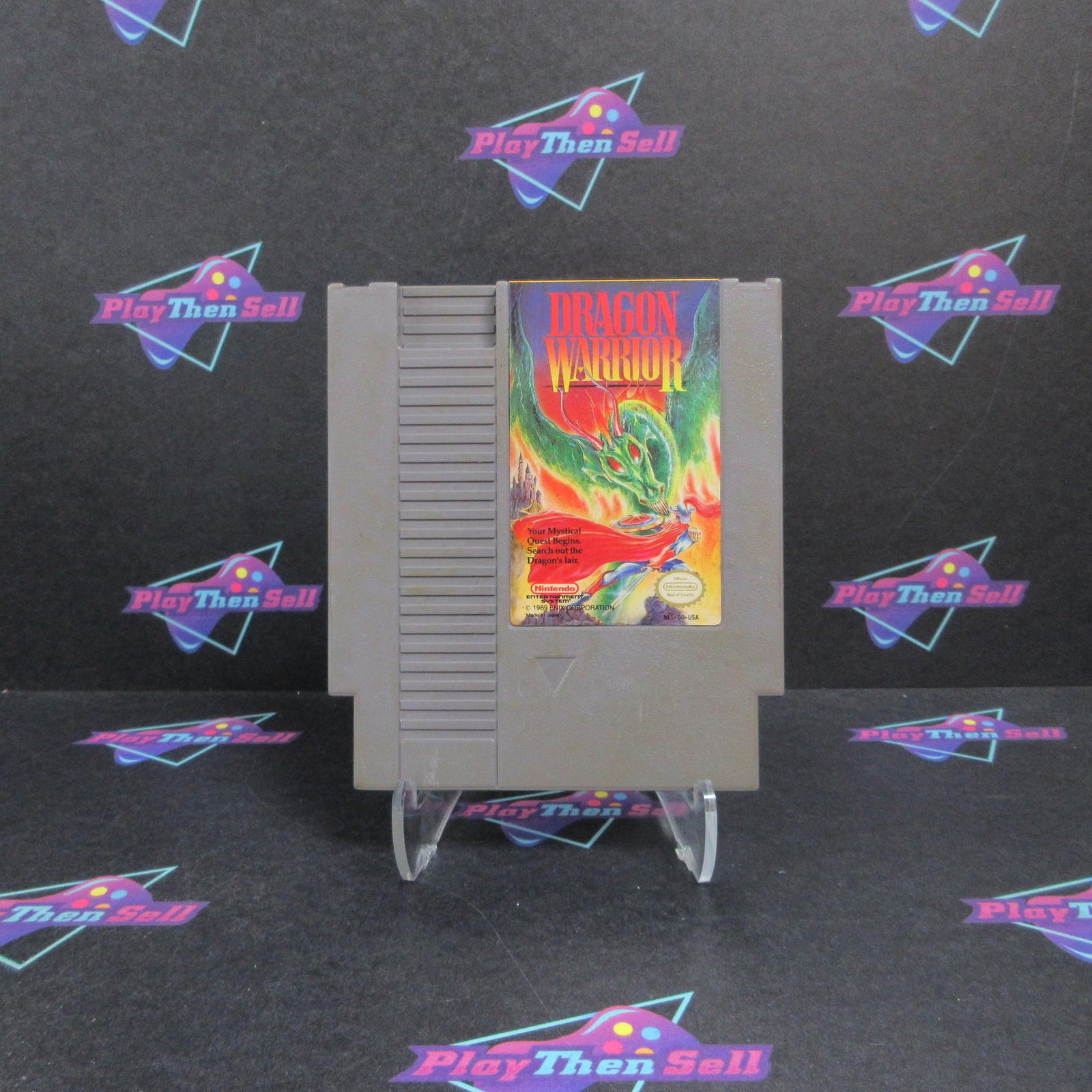 Dragon Warrior Nintendo NES Cart Only - 1 Year Warranty VG