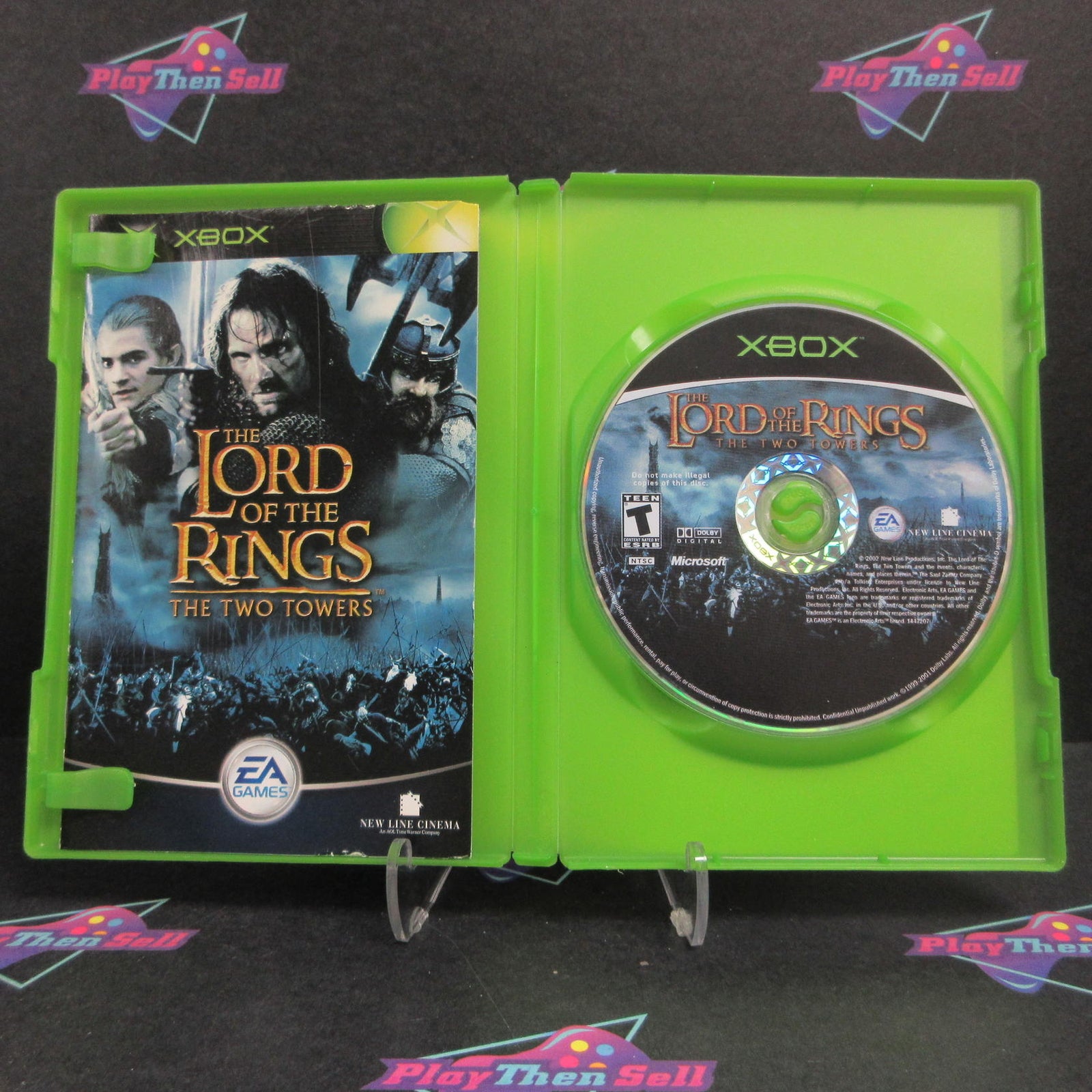 The Lord of the Rings The Two Towers Xbox PH Complete - 1 Year Warranty VG