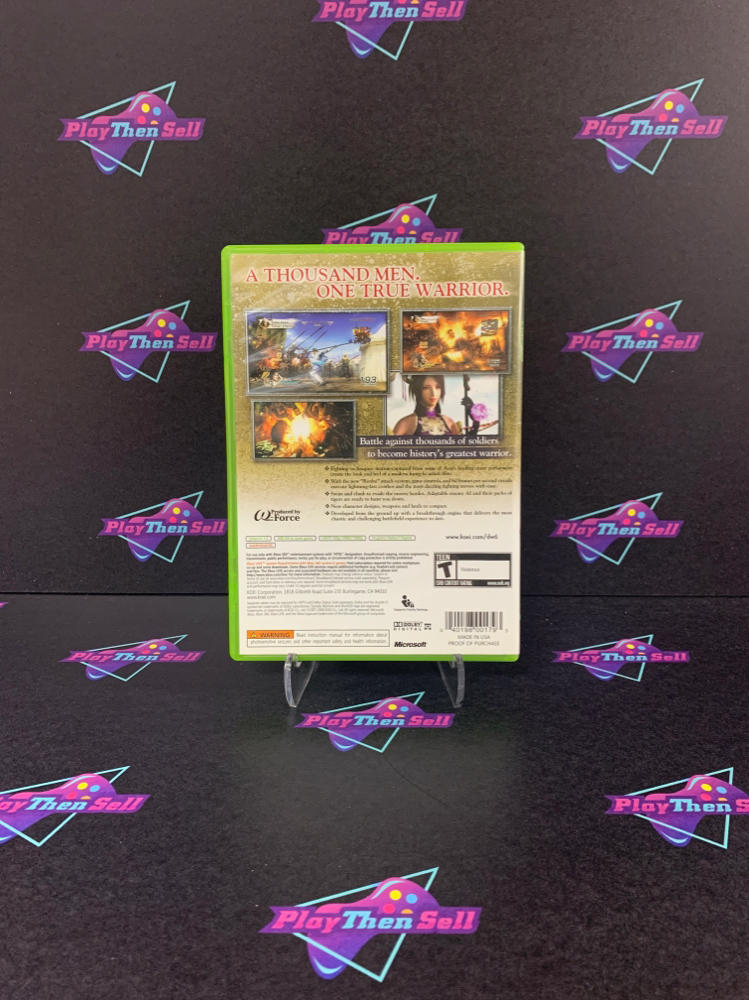 Dynasty Warriors 6 Xbox 360 - 1 Year Warranty Game & Case