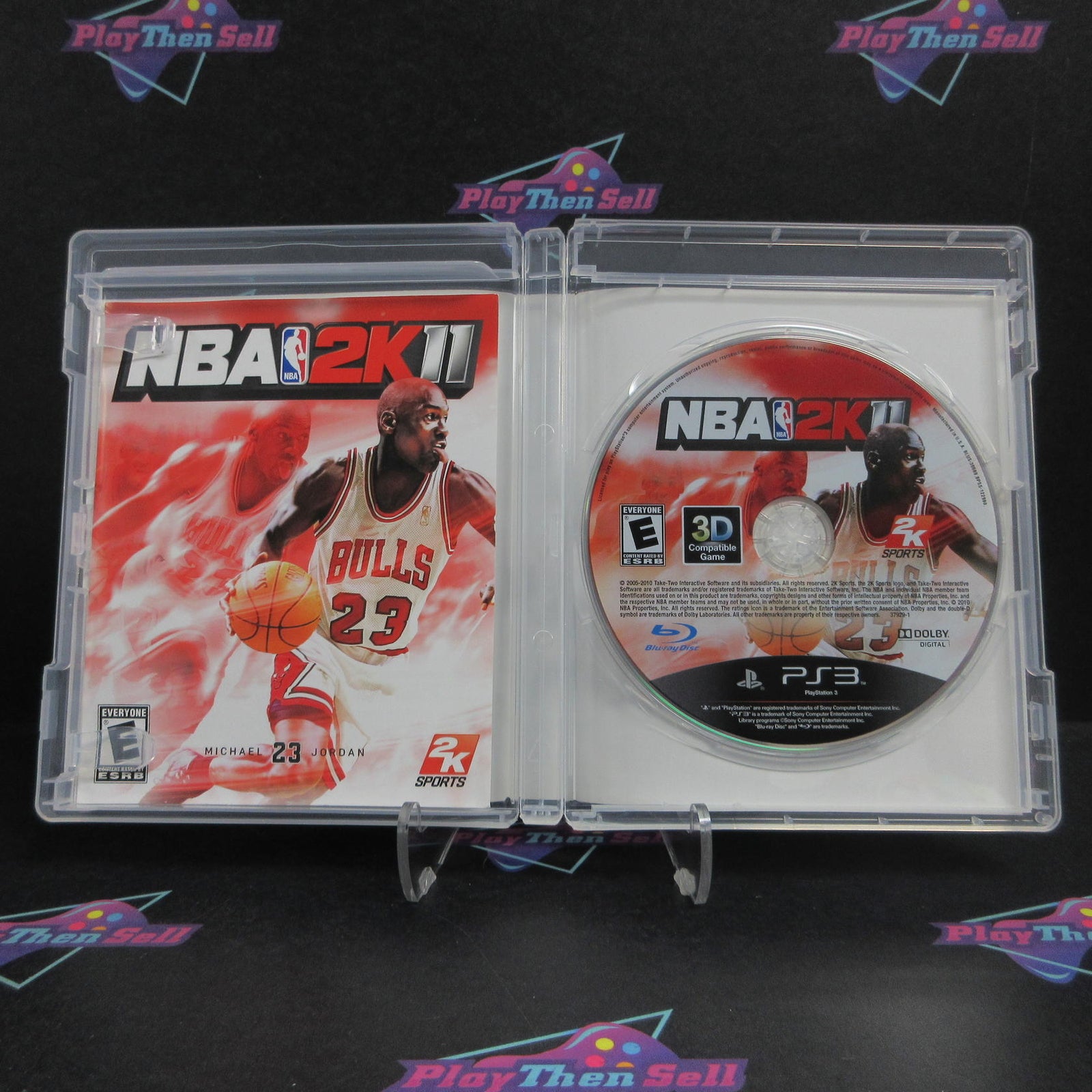 NBA 2K11 Michael Jordan PS3 PlayStation 3 + Sleeve Complete  - 1 Year Warranty..