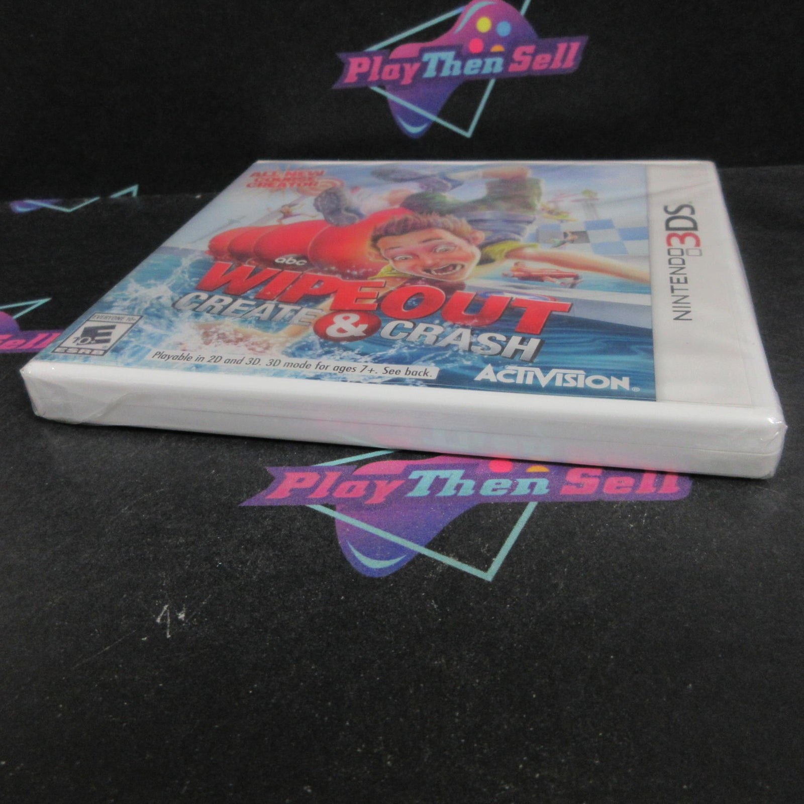 Wipeout Create & Crash Nintendo 3DS Brand New - Sealed
