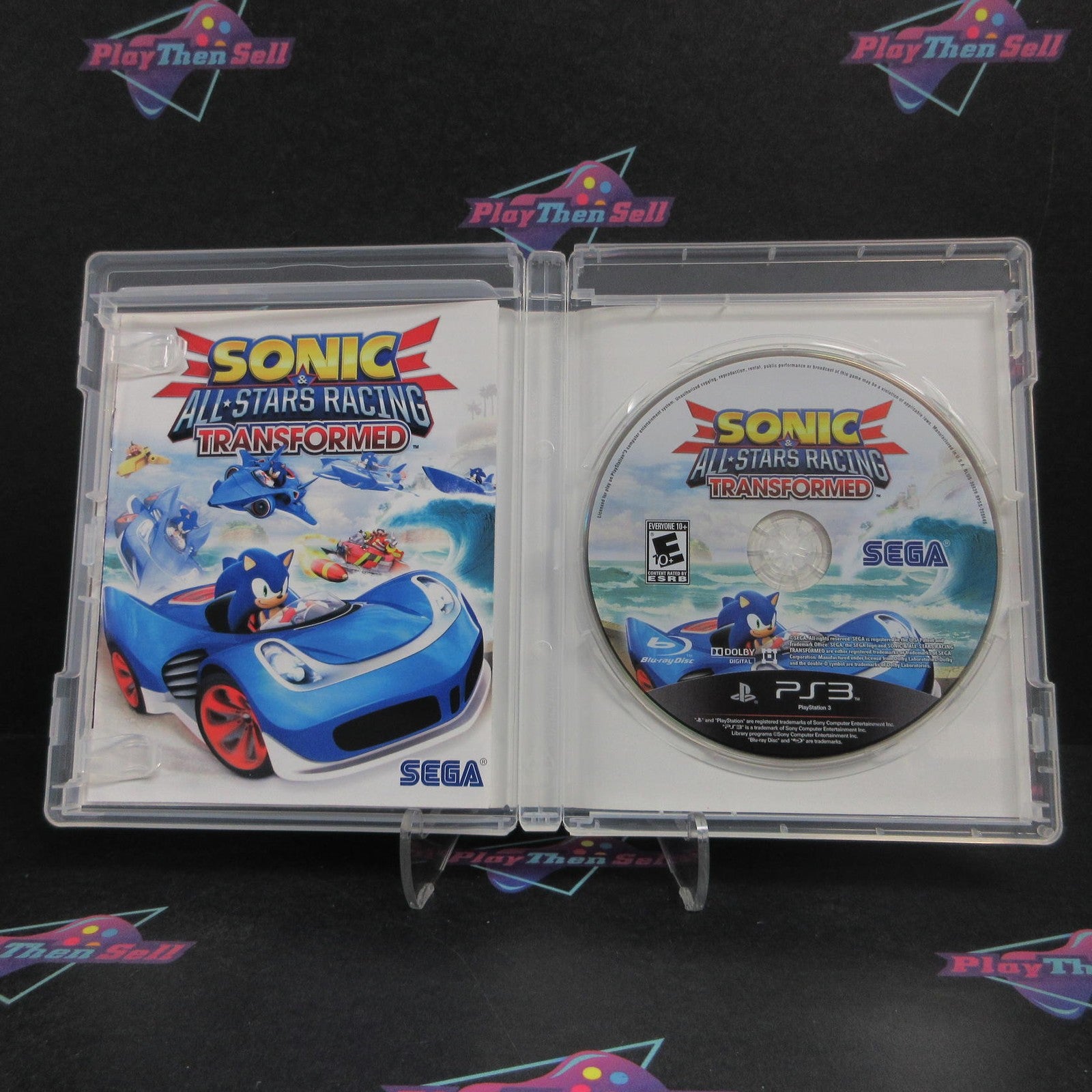 Sonic & All-Stars Racing Transformed Bonus Edition PS3 Complete  - 1 Year Warr..