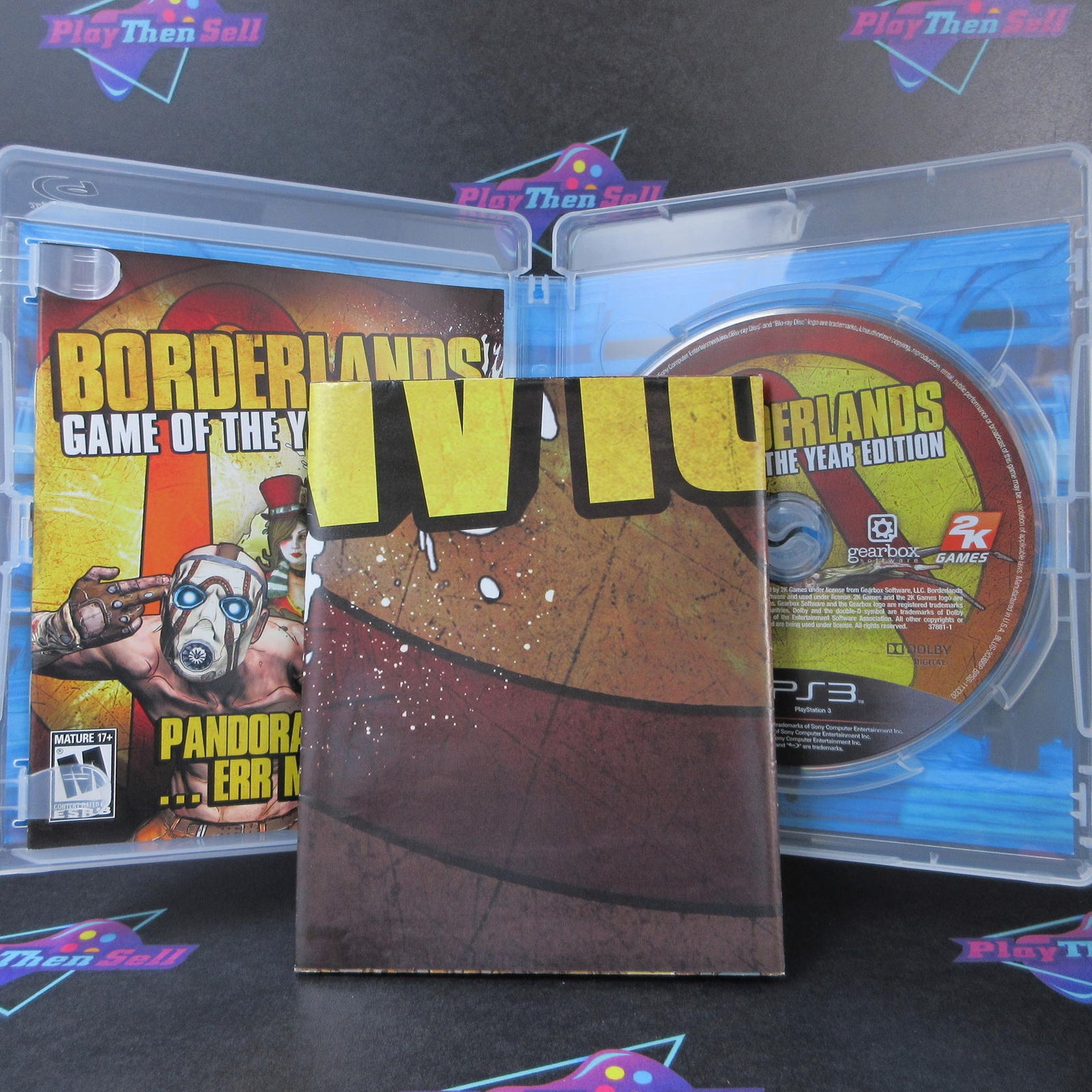 Borderlands GOTY PS3 PlayStation 3 Complete - 1 Year Warranty EX Cond