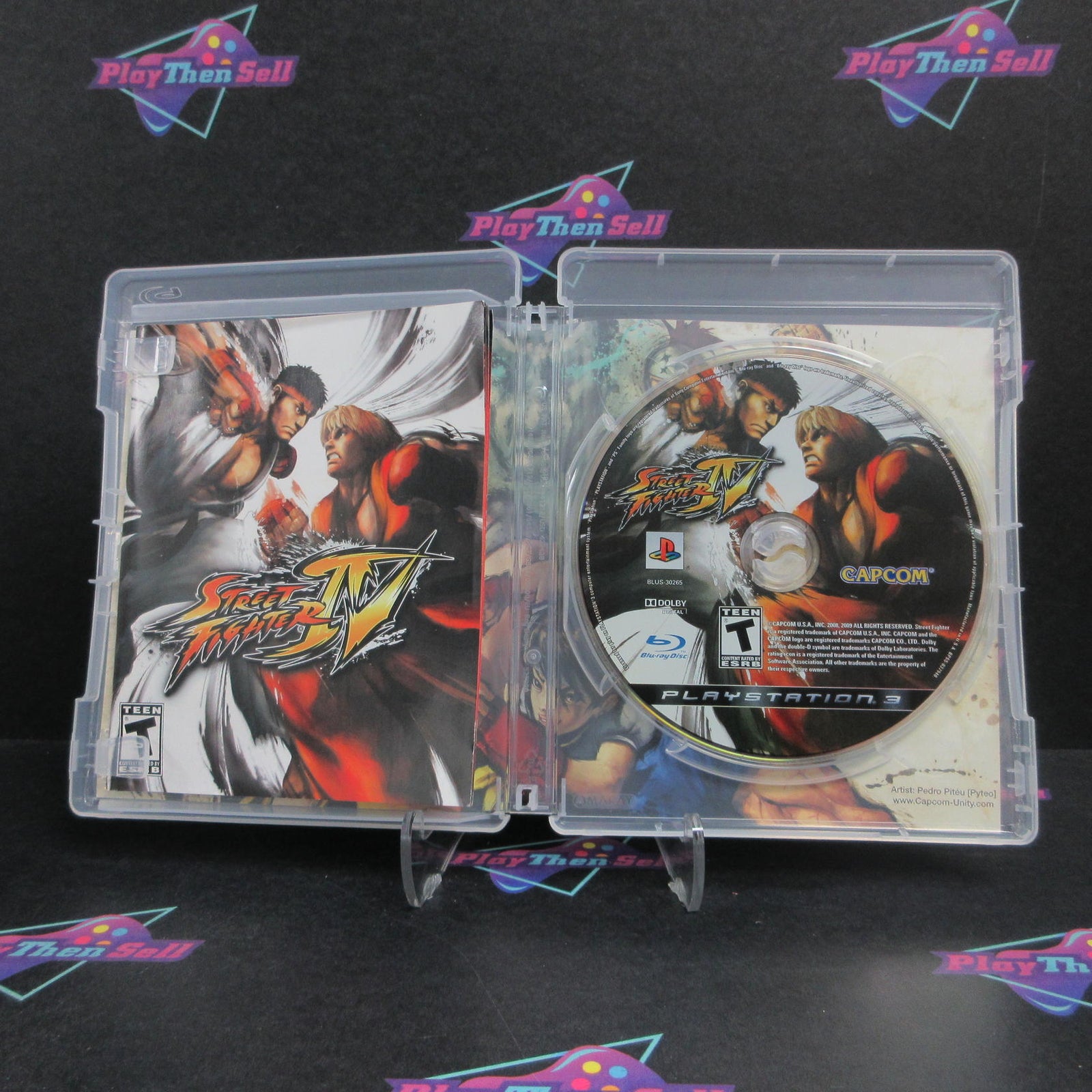 Street Fighter IV PS3 PlayStation 3 Complete - 1 Year Warranty EX Cond