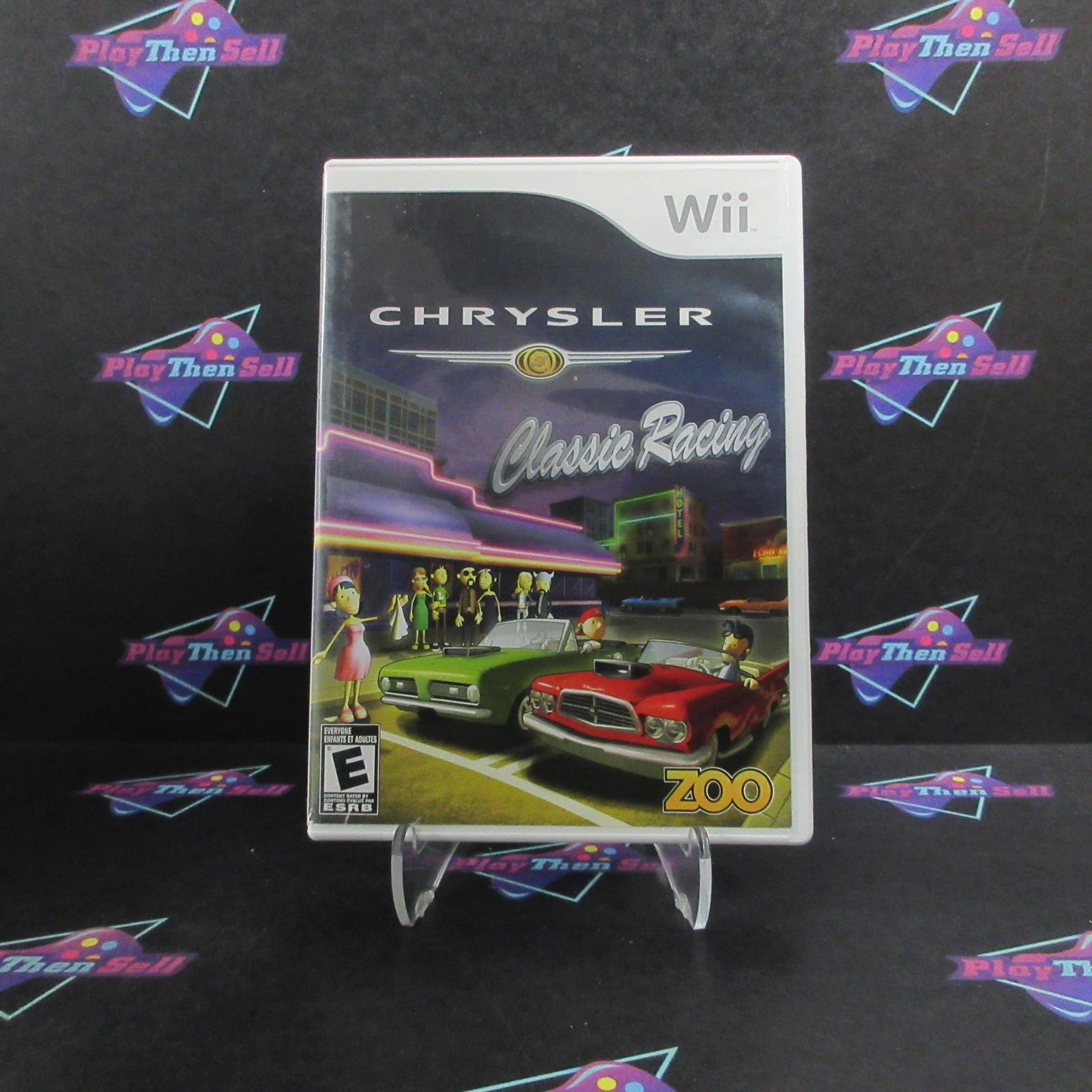 Chrysler Classic Racing Nintendo Wii Complete - 1 Year Warranty VG