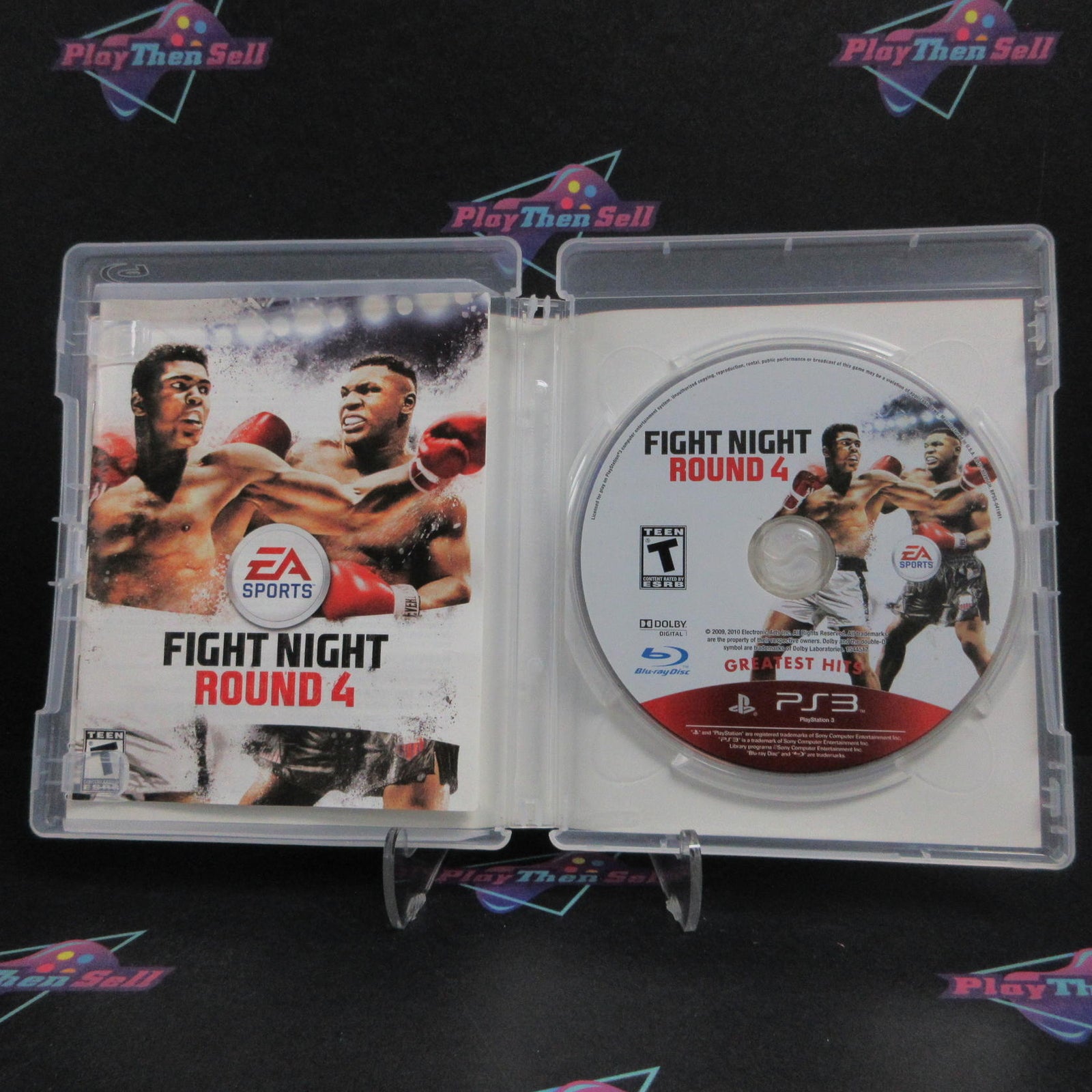 Fight Night Round 4 PS3 PlayStation 3 GH Complete - 1 Year Warranty EX Cond