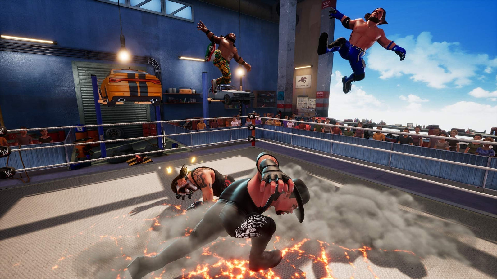 WWE 2K Battlegrounds Xbox One Complete - 1 Year Warranty EX Cond