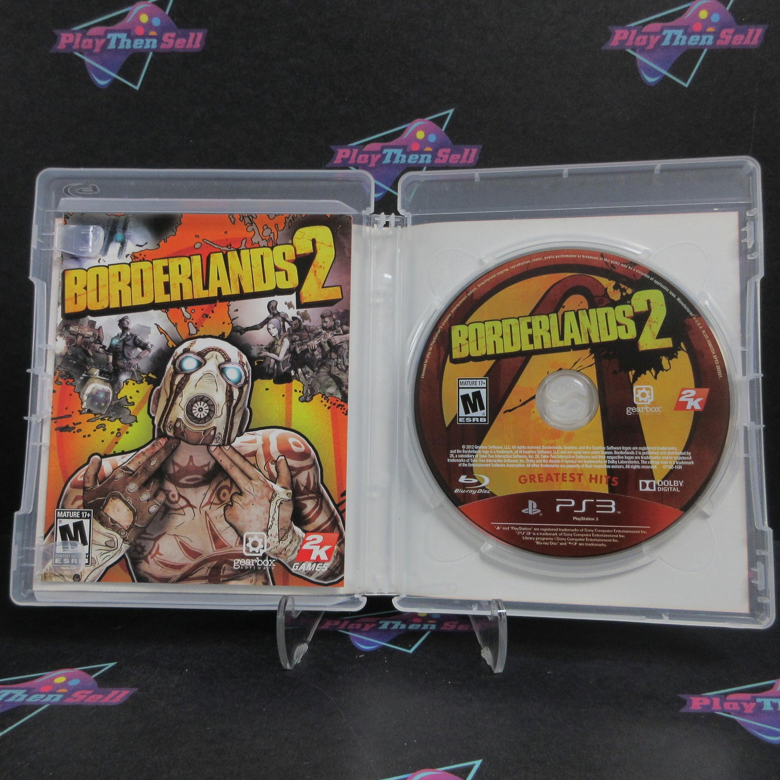 Borderlands 2 PS3 PlayStation 3 GH Complete - 1 Year Warranty EX Cond