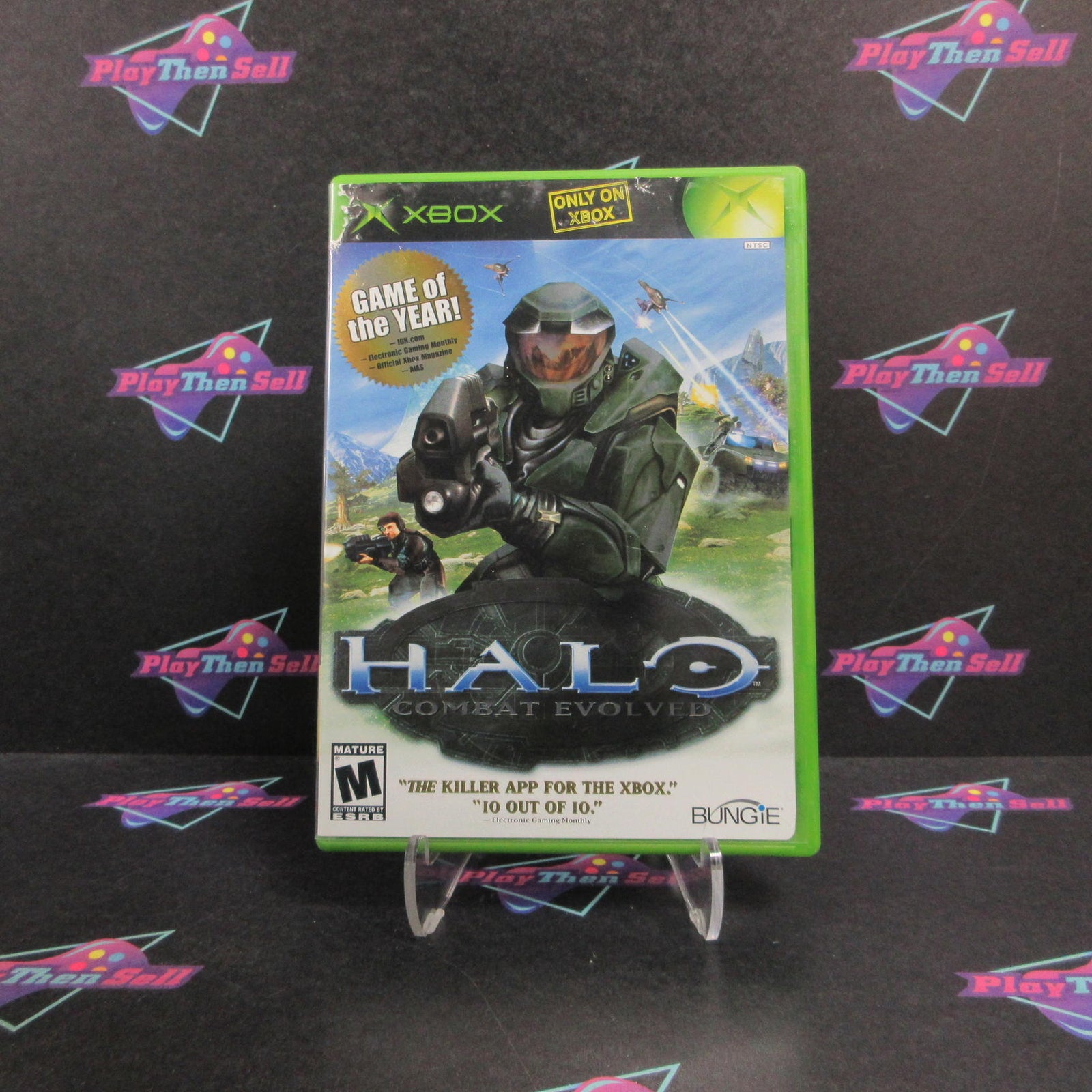 Halo Combat Evolved GOTY Xbox Complete - 1 Year Warranty VG
