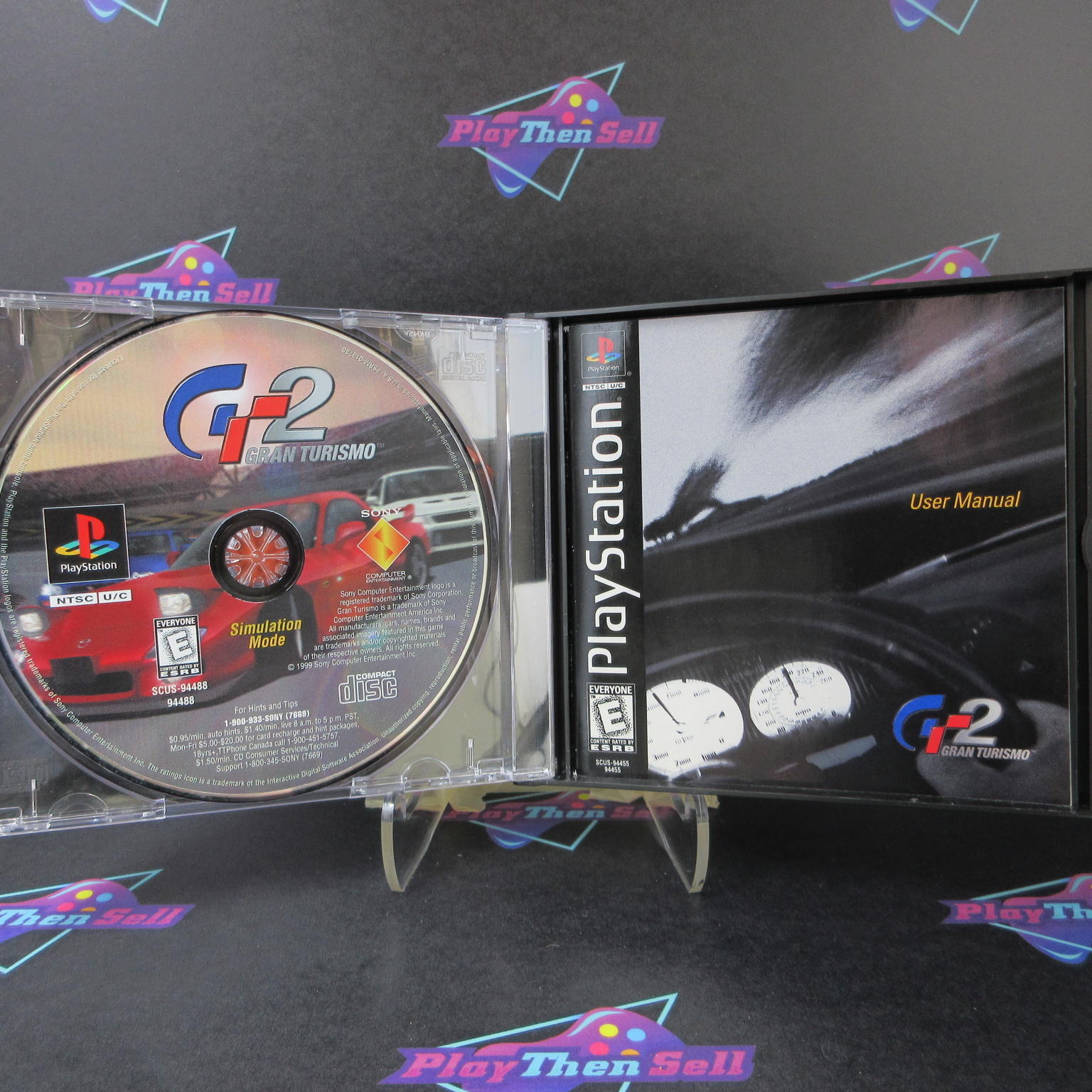 Gran Turismo 2 PS1 PlayStation 1 Complete - 1 Year Warranty EX Cond