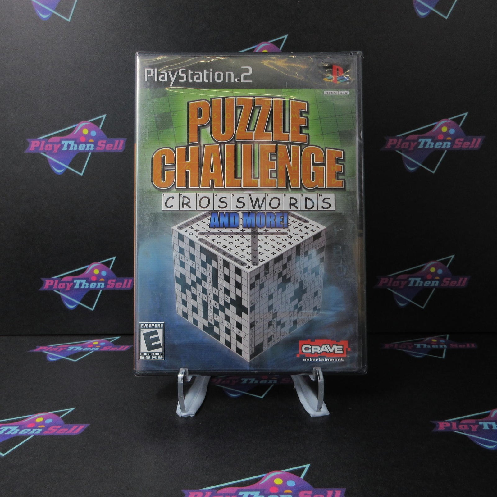 Puzzle Challenge Crosswords and More PS2 PlayStation 2 Brand New - Sealed