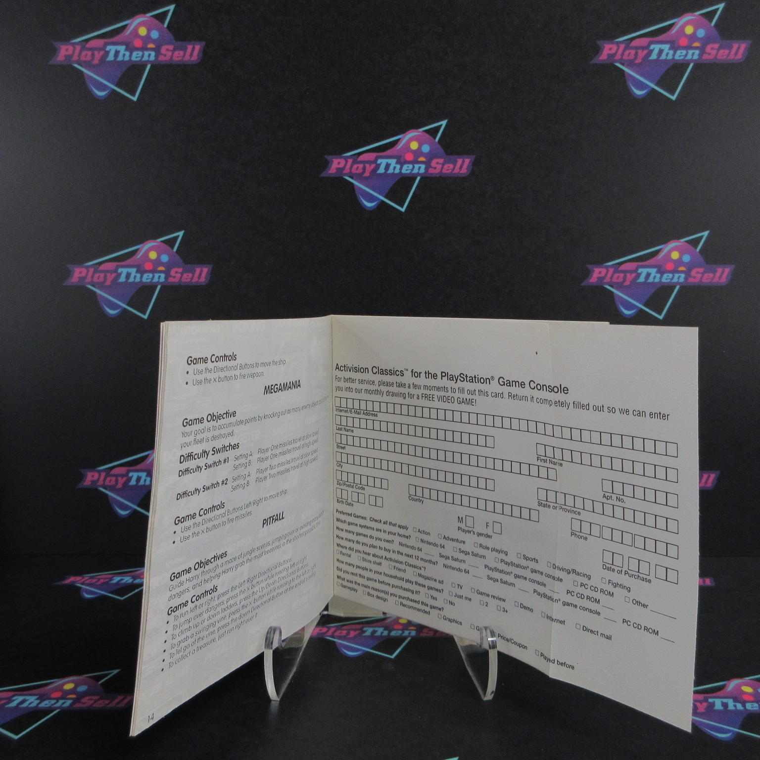 Activision Classic Games Collection PS1 + Reg Card Complete  - 1 Year Warranty..