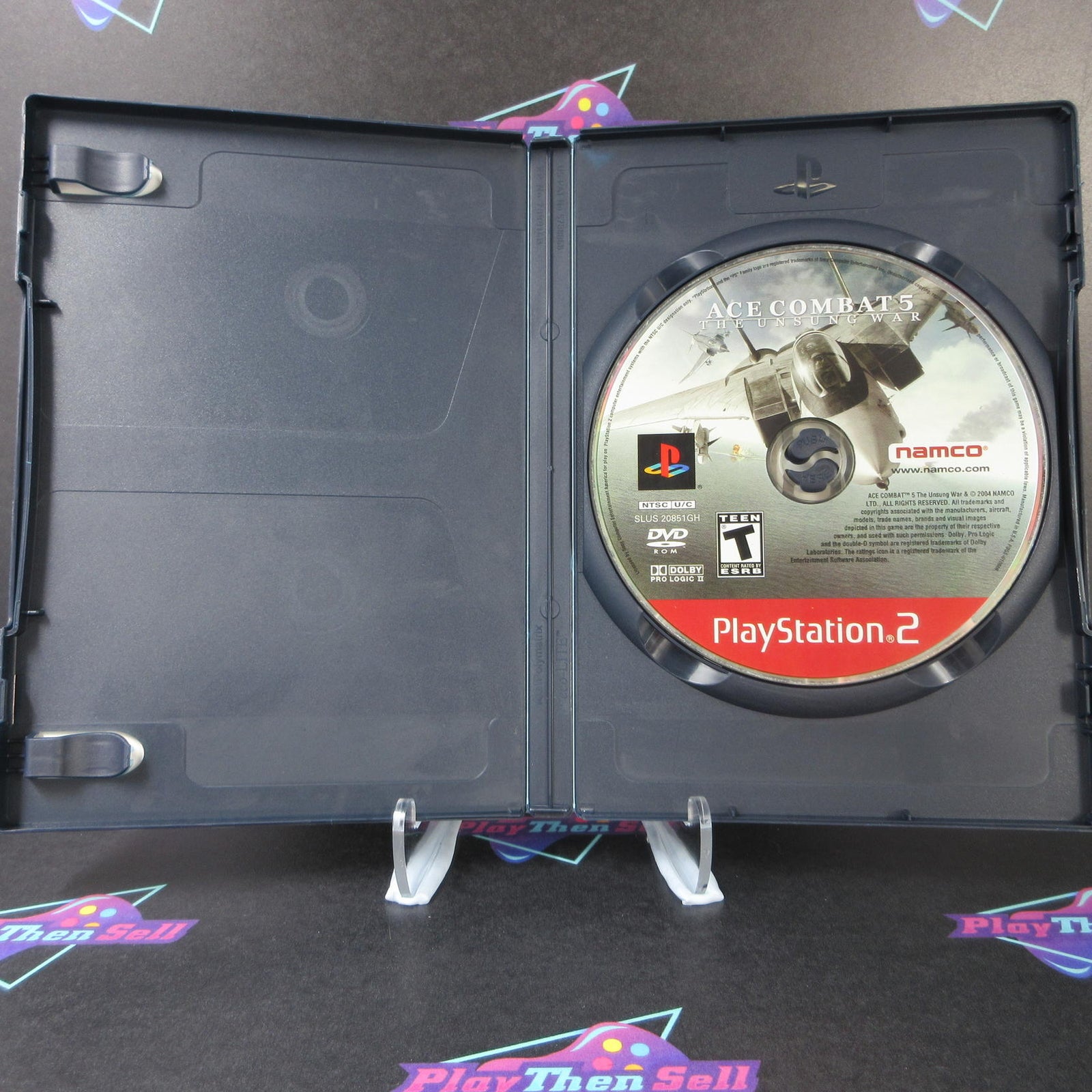 Ace Combat 5 The Unsung War GHPS2 PlayStation 2 - 1 Year Warranty Game & Case