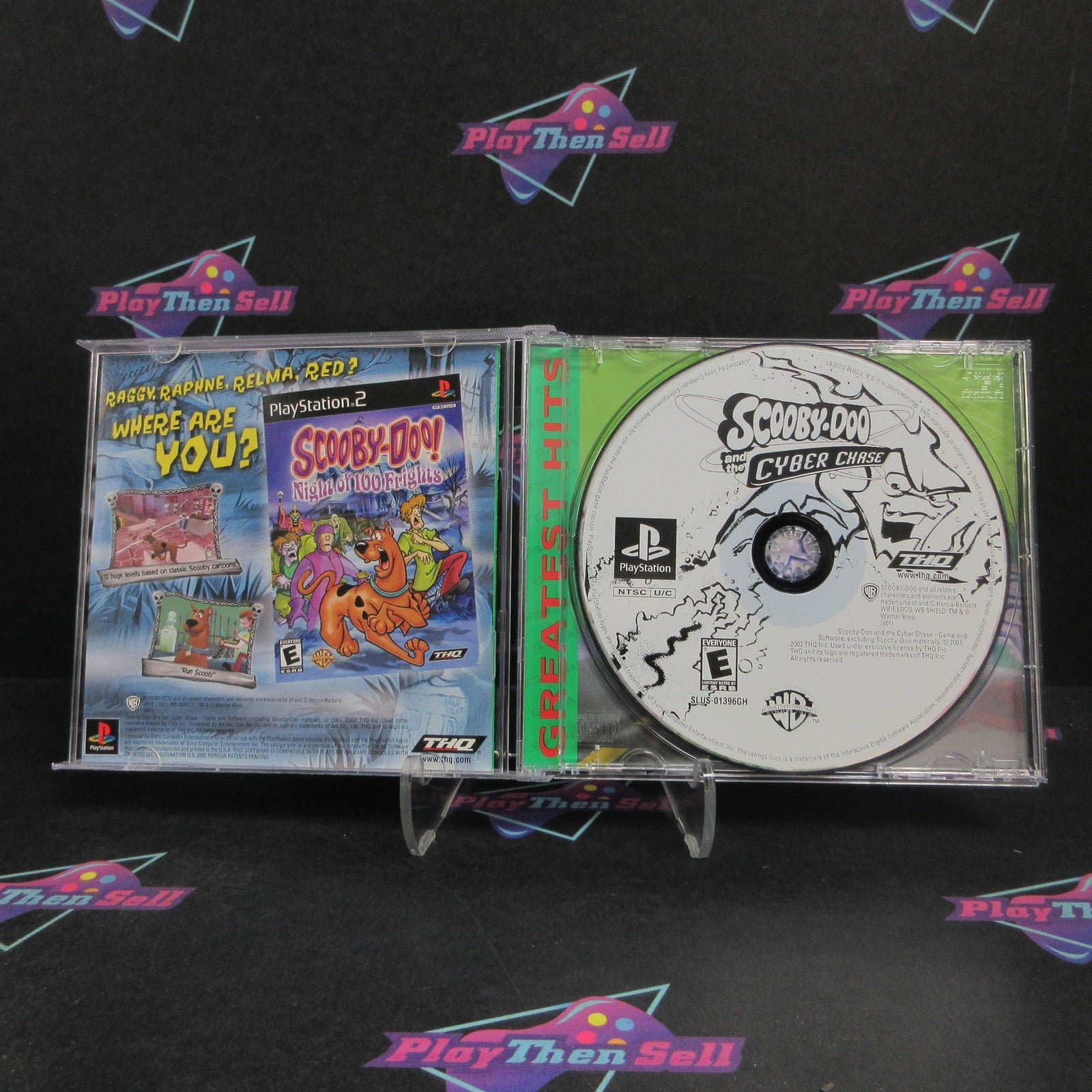 Scooby-Doo and the Cyber Chase PS1 PlayStation 1 GH Complete  - 1 Year Warrant..