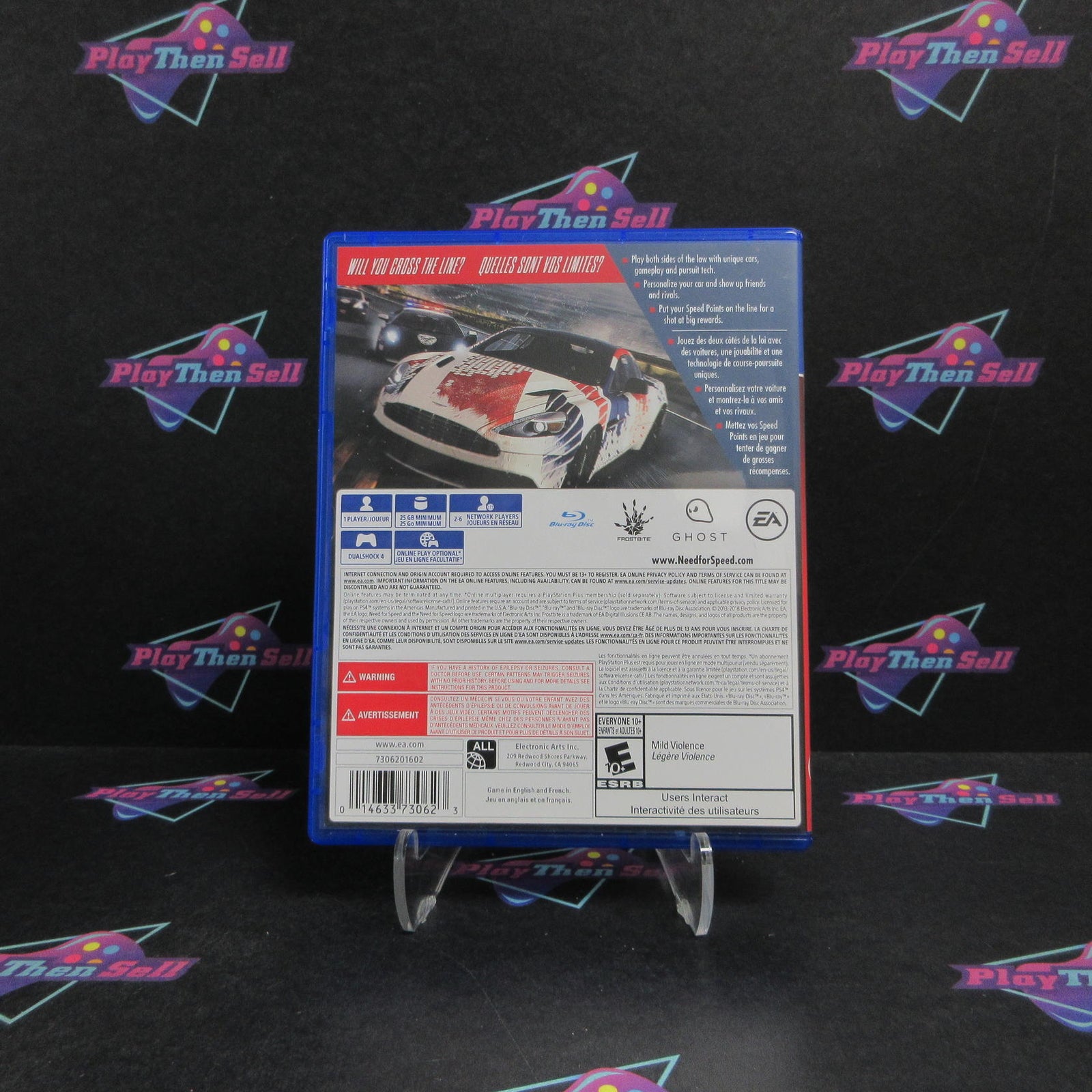 Need For Speed Rivals PS4 PlayStation 4 PH Complete - 1 Year Warranty EX Cond