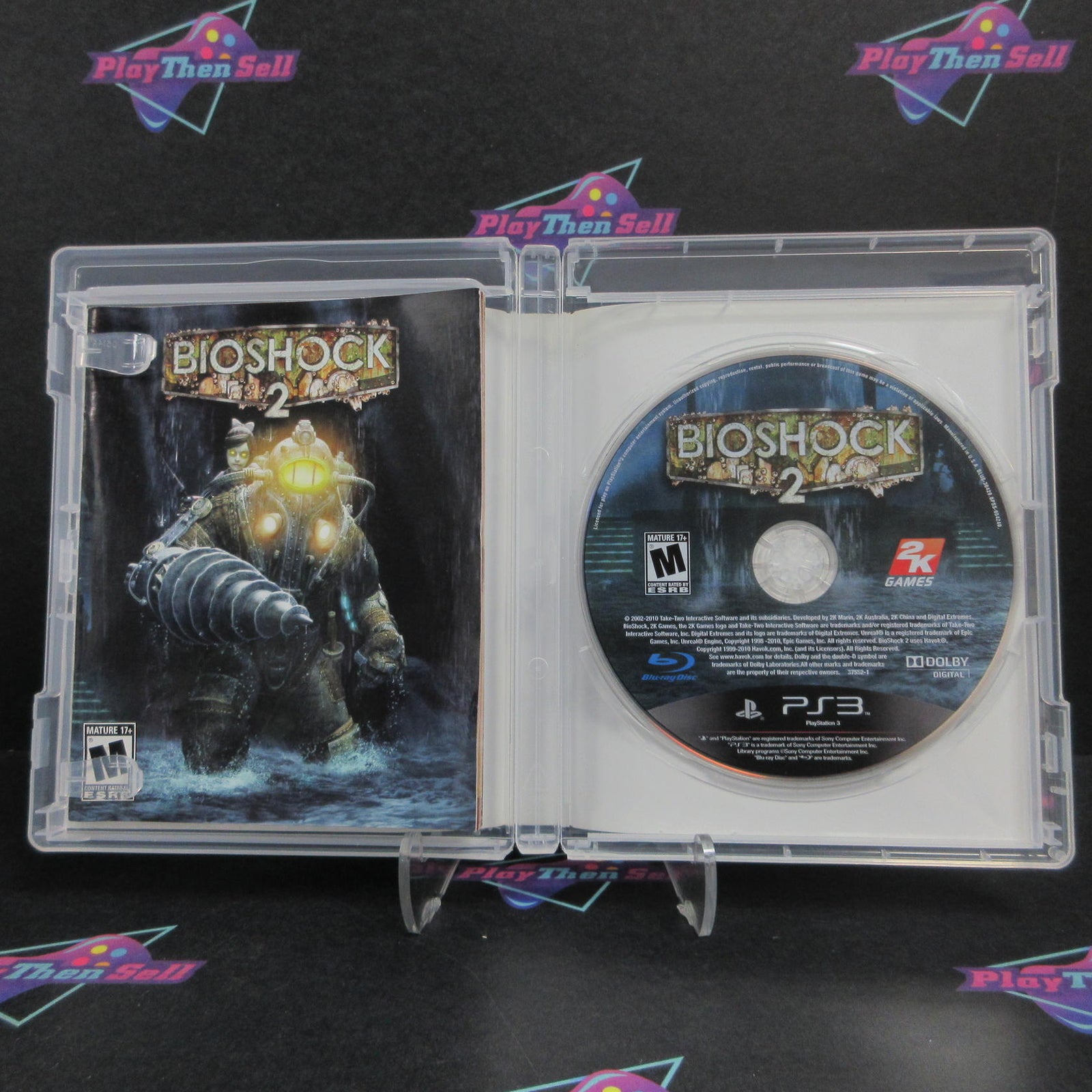 Bioshock 2 PS3 PlayStation 3 Complete - 1 Year Warranty EX Cond