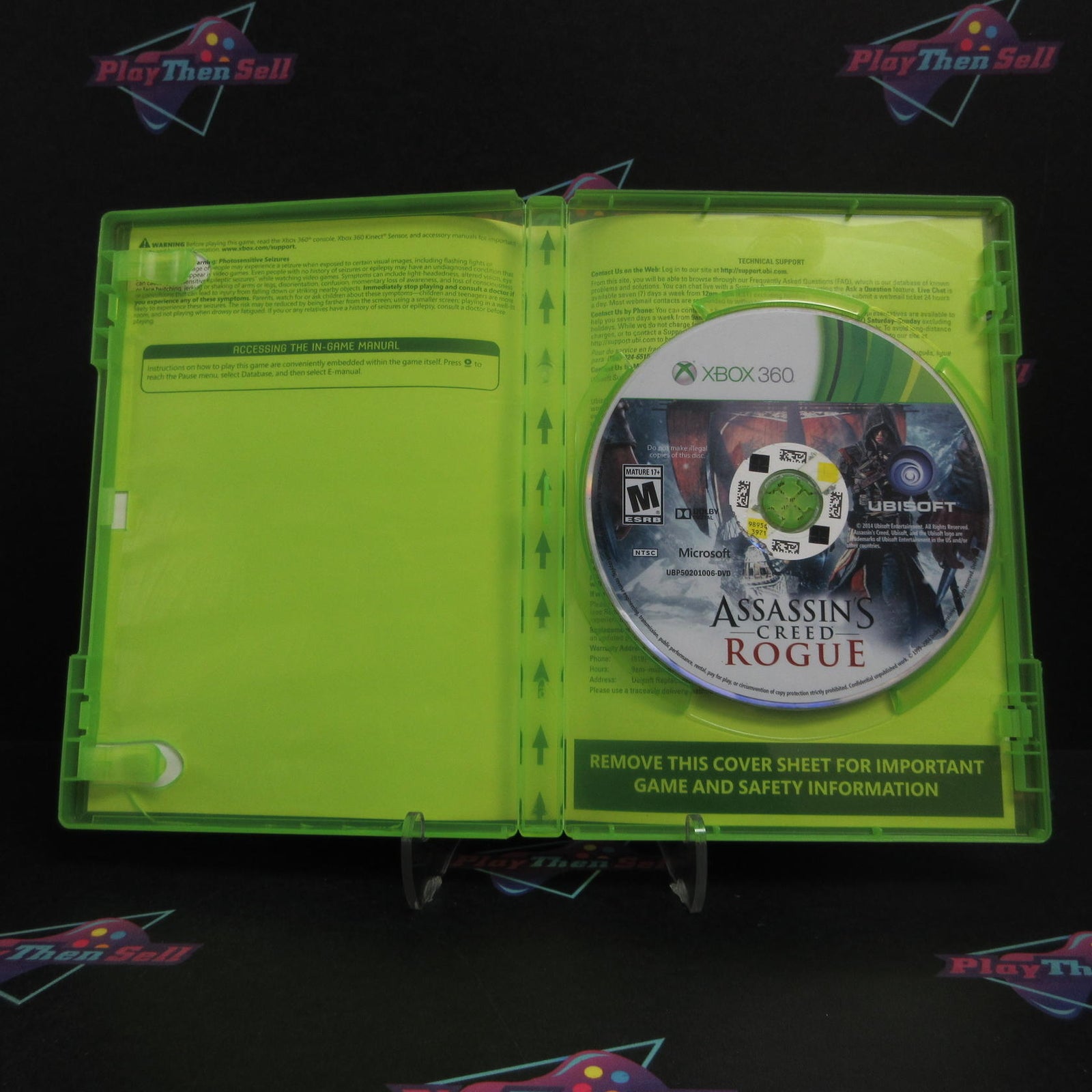 Assassin's Creed Rogue Limited Edition Xbox 360 DD Complete - 1 Year Warranty VG