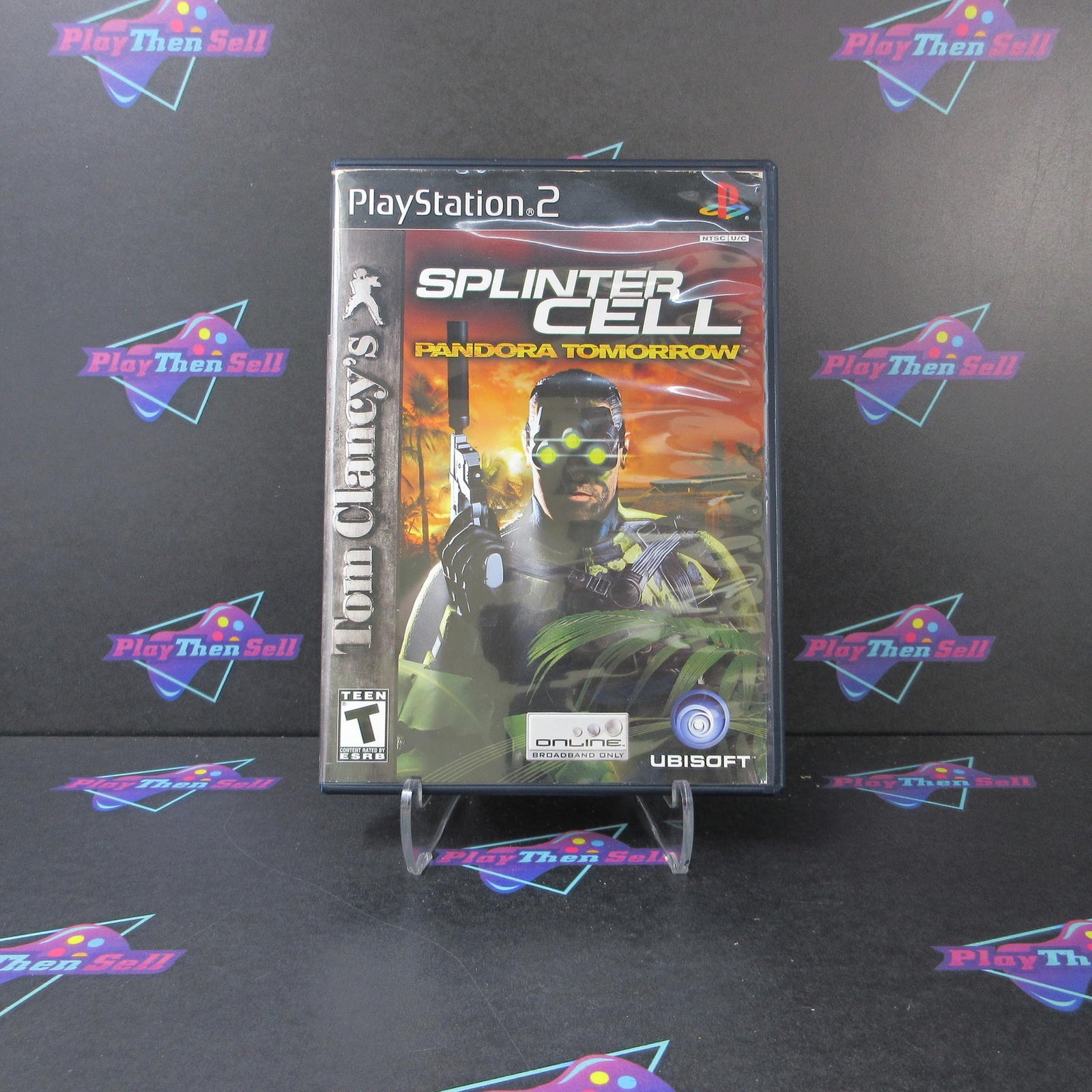Splinter Cell Pandora Tomorrow PS2 PlayStation 2 - 1 Year Warranty VG