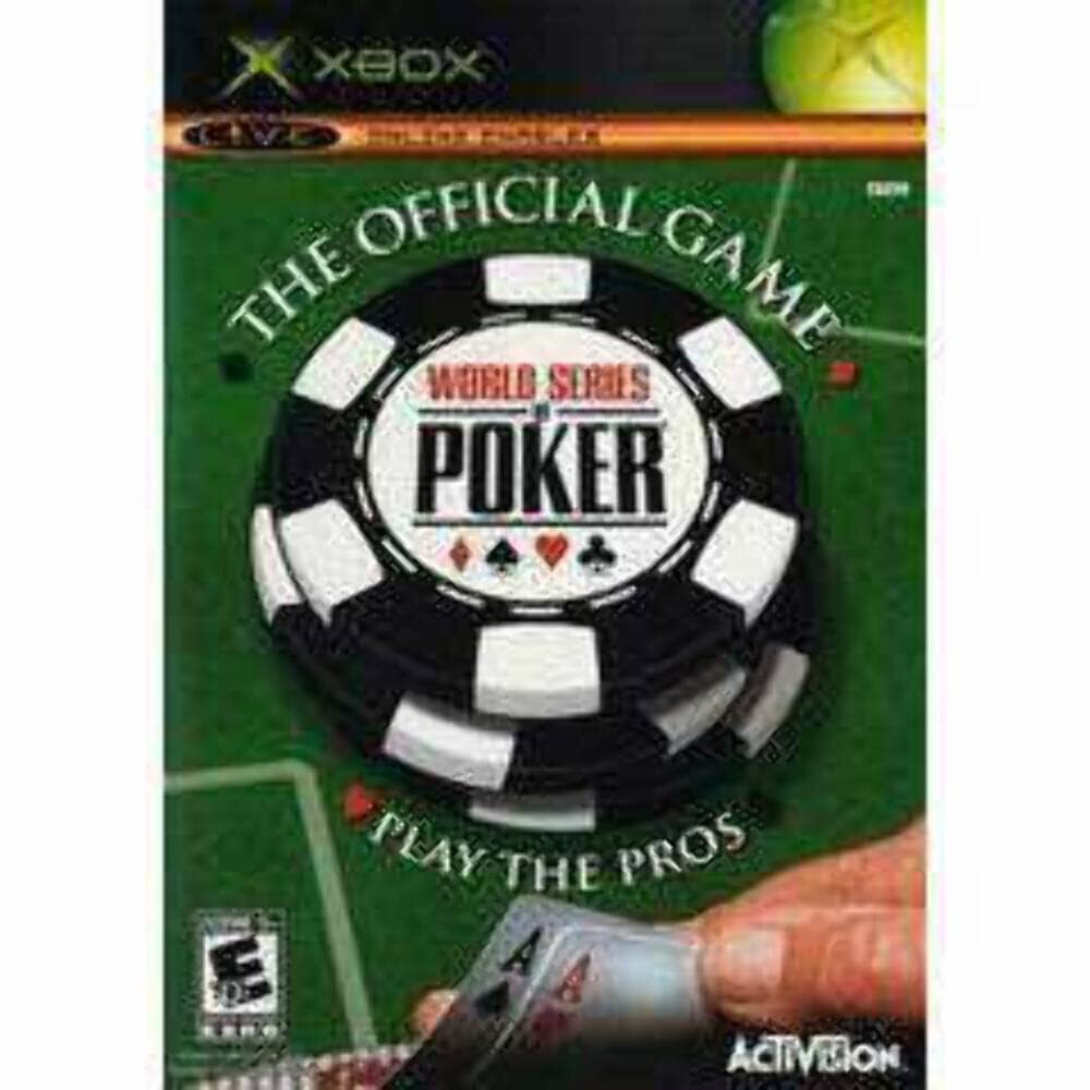 World Series of Poker Xbox + Reg Card / Sleeve Complete  - 1 Year Warranty EX ..