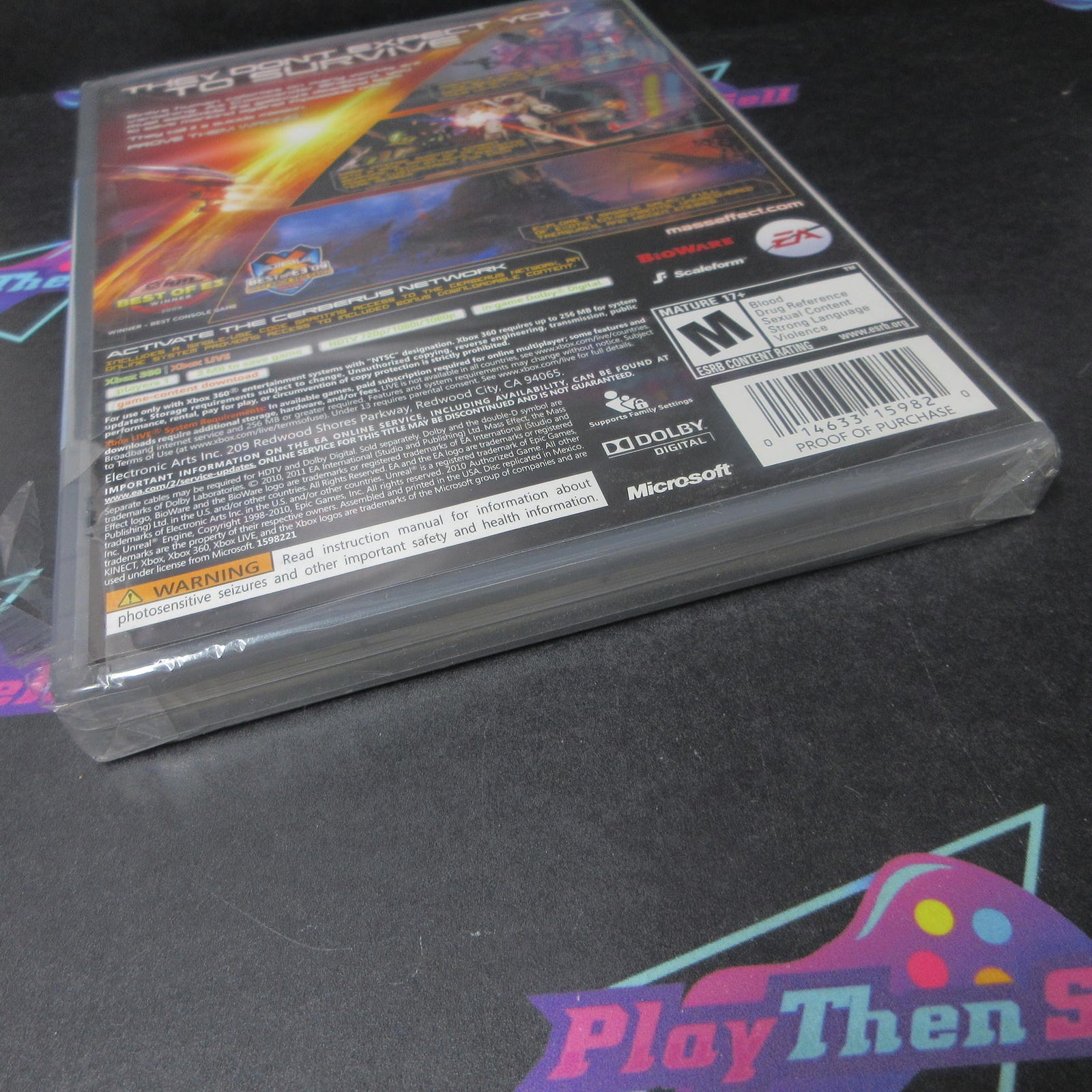 Mass Effect 2 Platinum Hits - Xbox 360 See Pics Brand New - Sealed