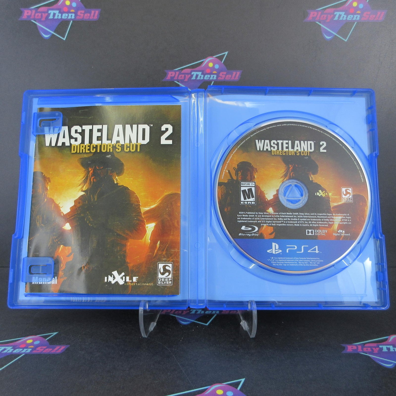 Wasteland 2 Director's Cut PS4 PlayStation 4 Complete - 1 Year Warranty EX Cond