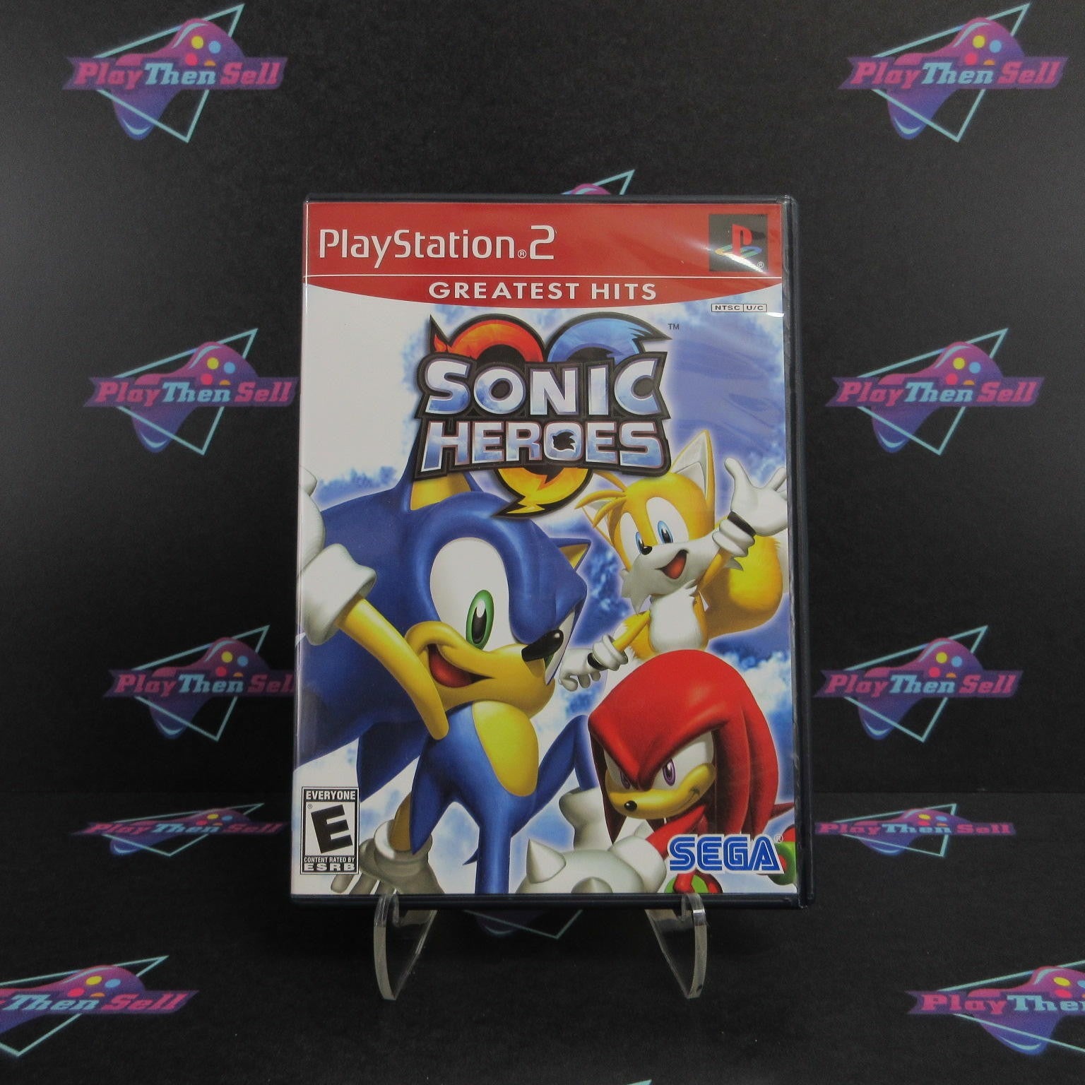 Sonic Heroes PS2 PlayStation 2 GH Complete - 1 Year Warranty EX Cond