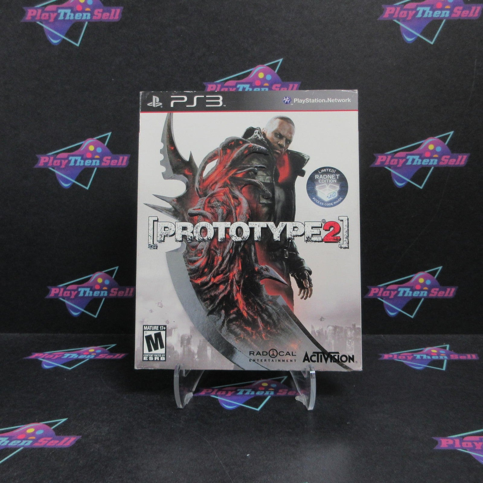Prototype 2 PS3 PlayStation 3 + Sleeve Complete - 1 Year Warranty EX Cond