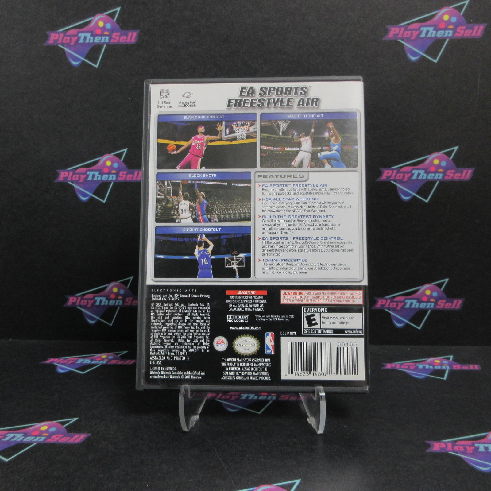 NBA Live 2005 Nintendo GameCube Complete - 1 Year Warranty EX Cond
