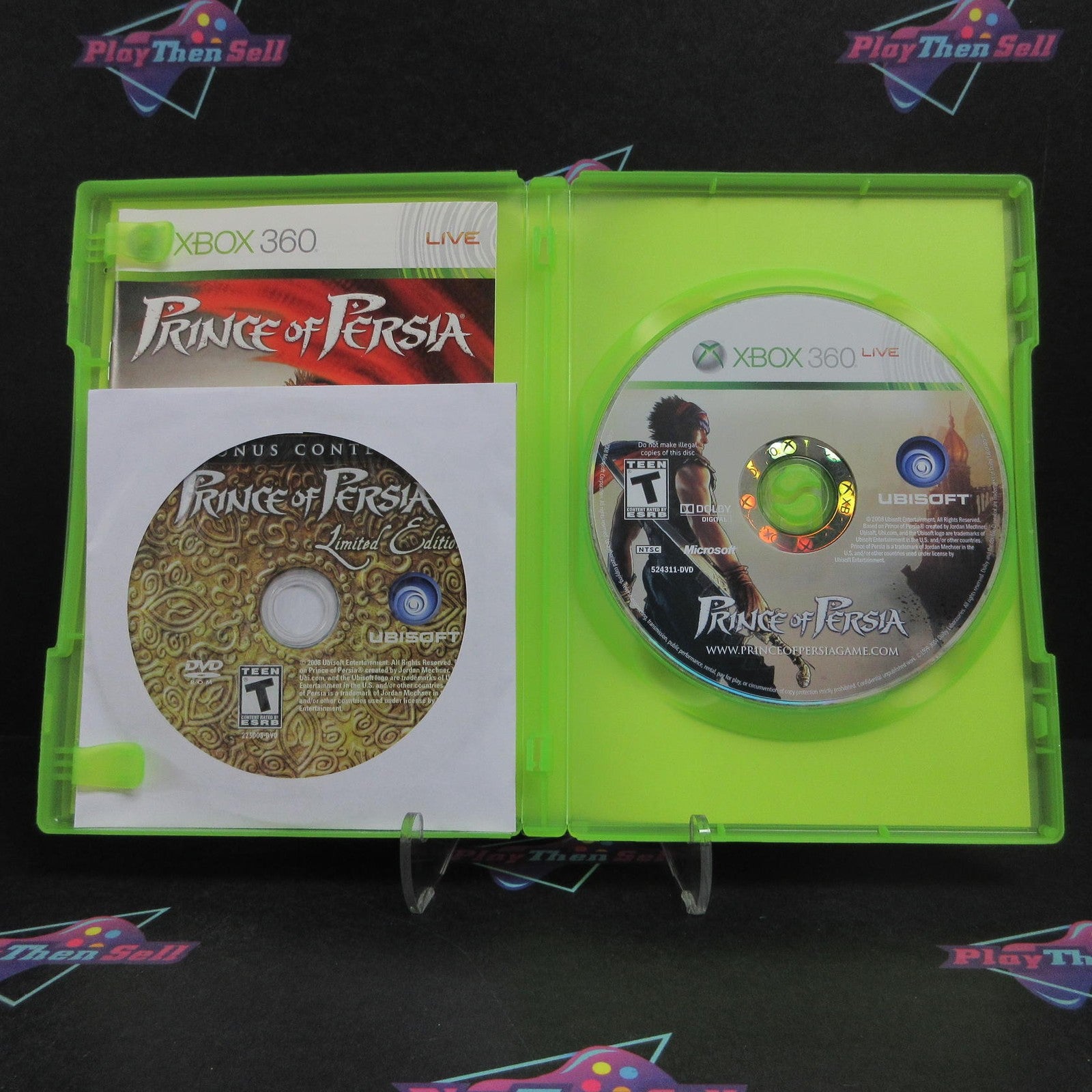 Prince Of Persia Xbox 360 + Bonus Disc Complete - 1 Year Warranty EX Cond