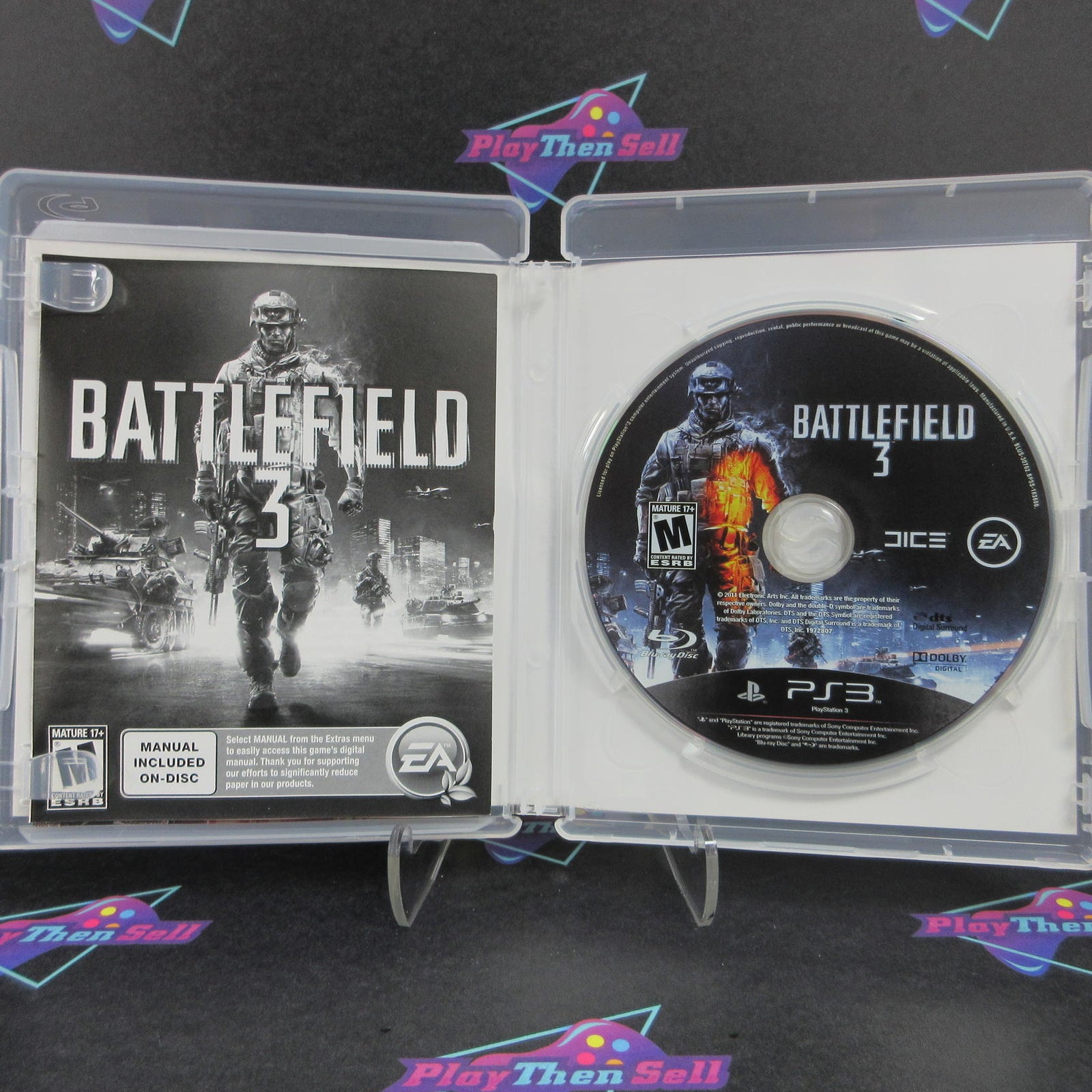 Battlefield 3 PS3 PlayStation 3 Complete - 1 Year Warranty EX Cond