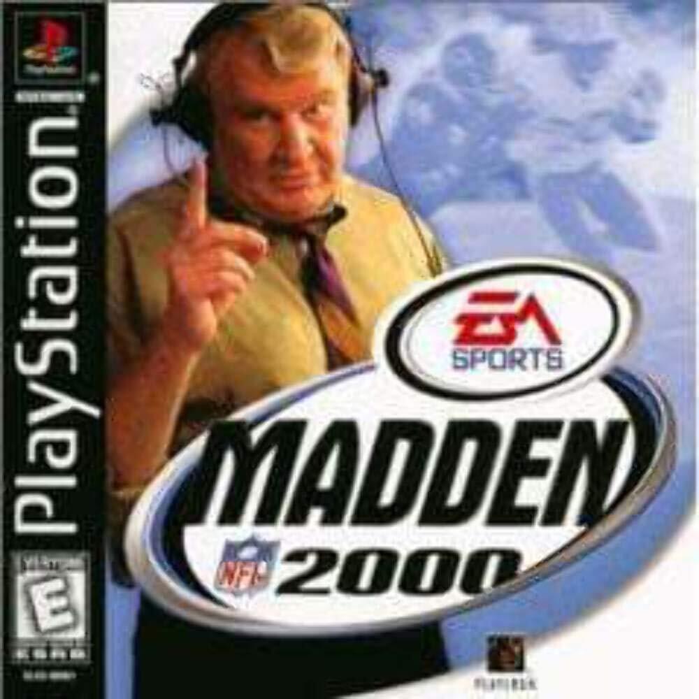 Madden NFL 2000 PS1 PlayStation 1 Complete - 1 Year Warranty EX Cond