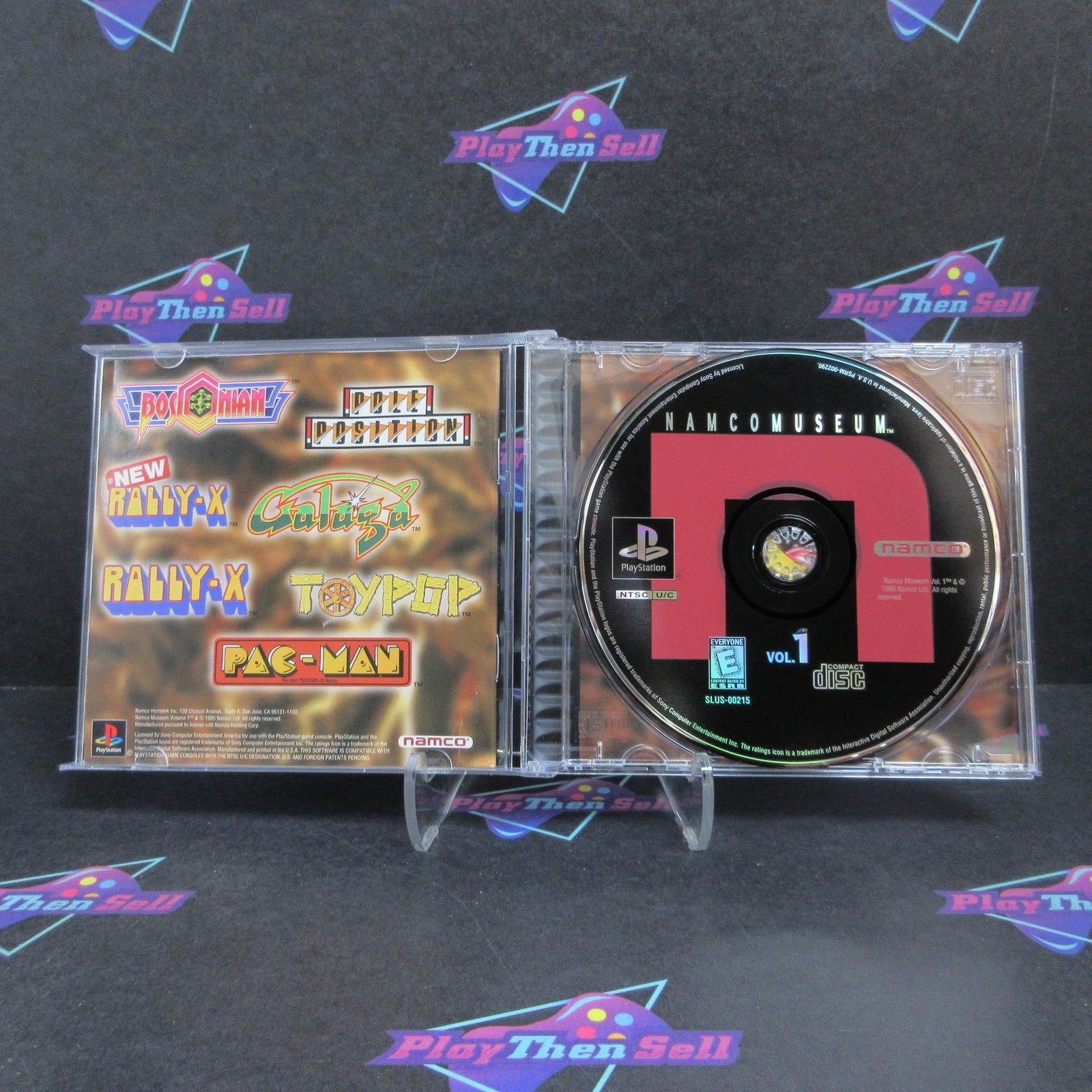 Namco Museum Vol 1 PS1 PlayStation 1 + Reg Card Complete  - 1 Year Warranty EX..