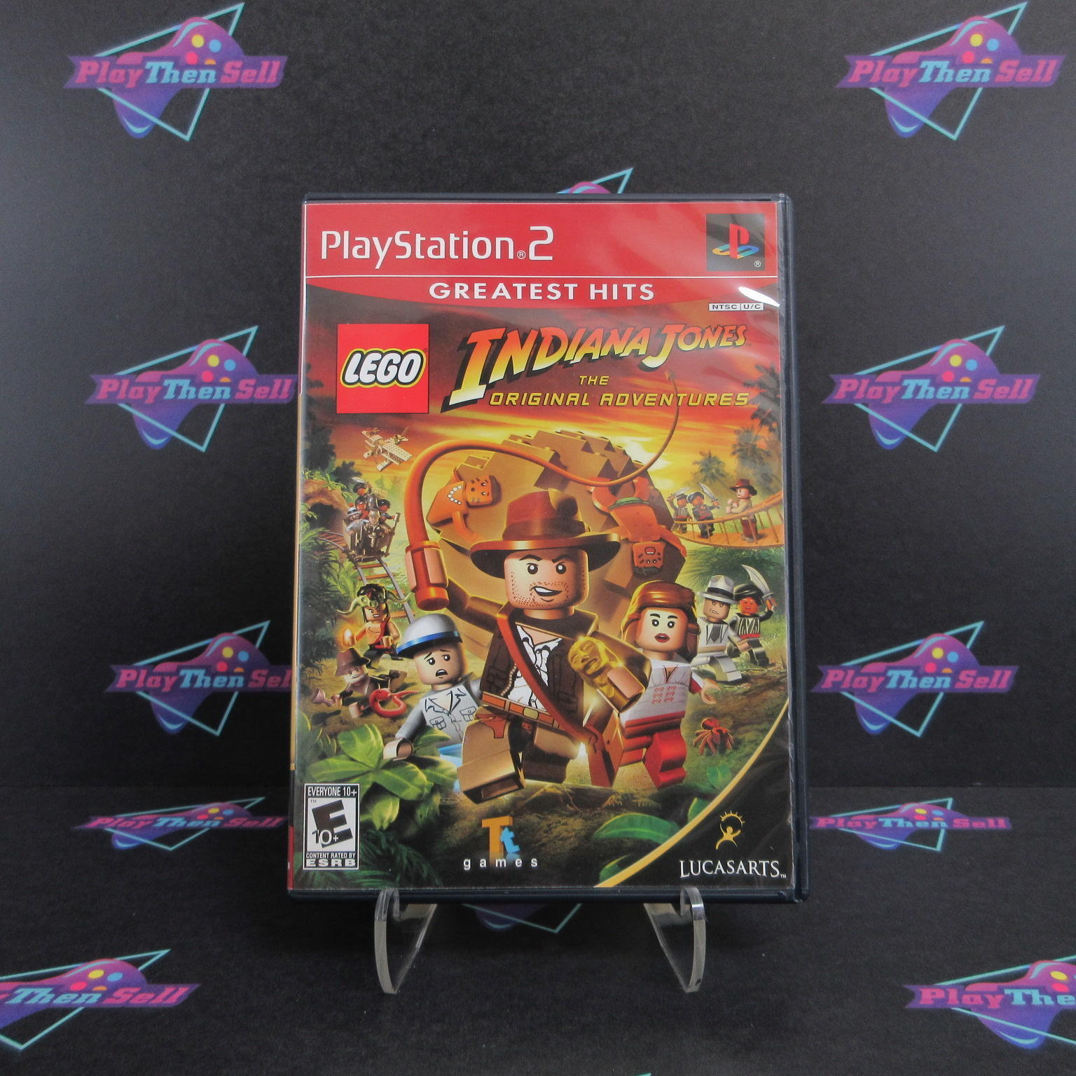 Lego Indiana Jones The Original Adventures PS2 PlayStation 2 GH CIB  - 1 Year ..