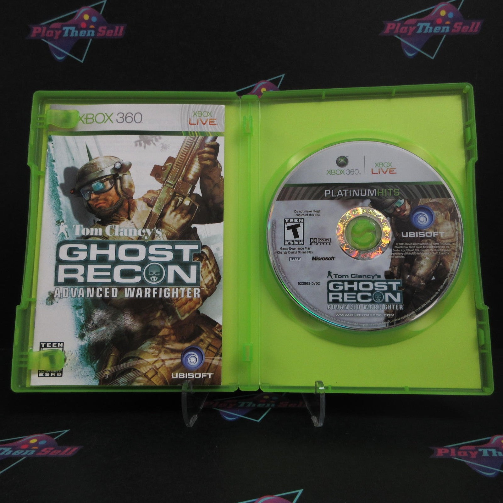 Tom Clancy's Ghost Recon Adv Warfighter PHXbox 360 CIB - 1 Year Warranty EX Cond