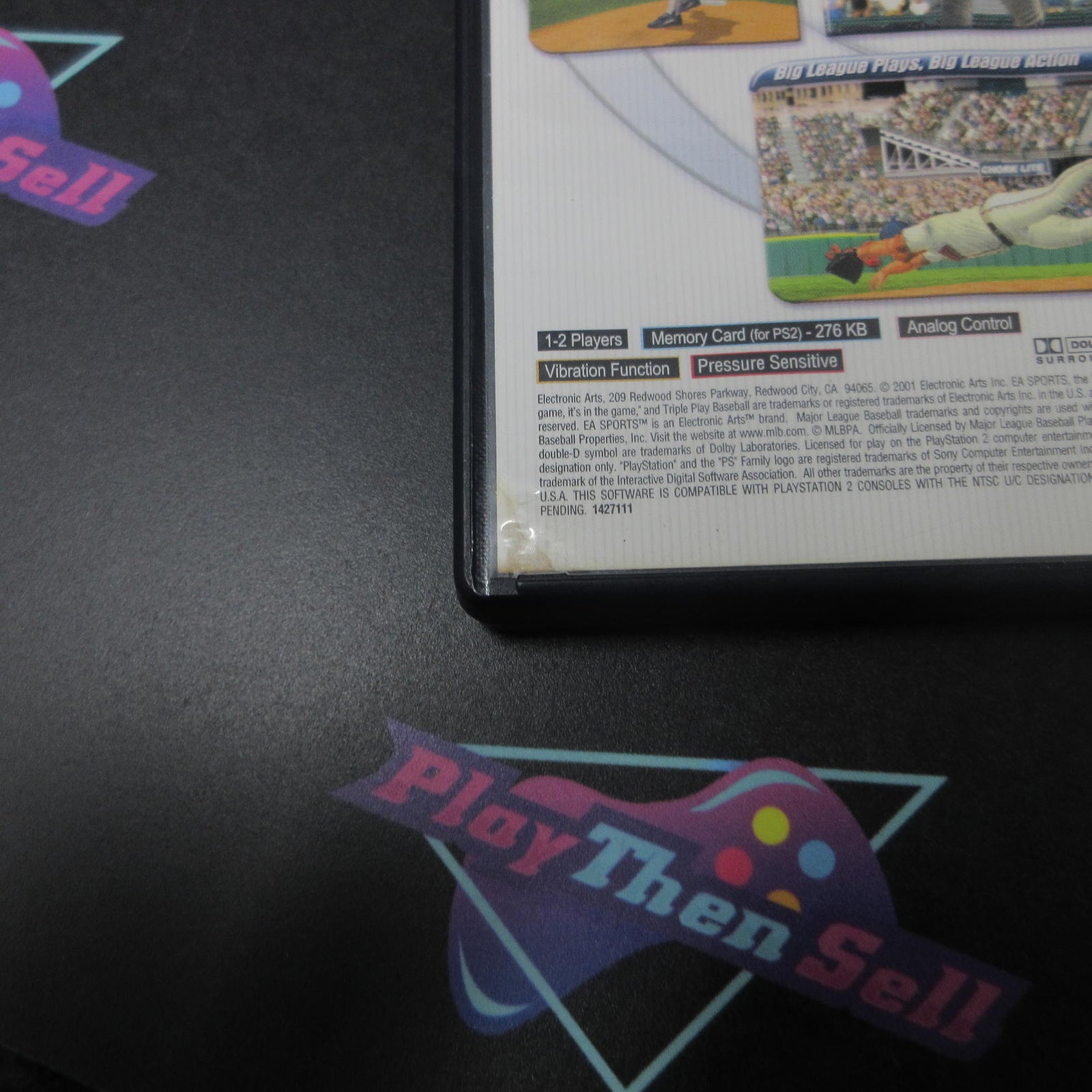 Triple Play Baseball PS2 PlayStation 2 - 1 Year Warranty VG