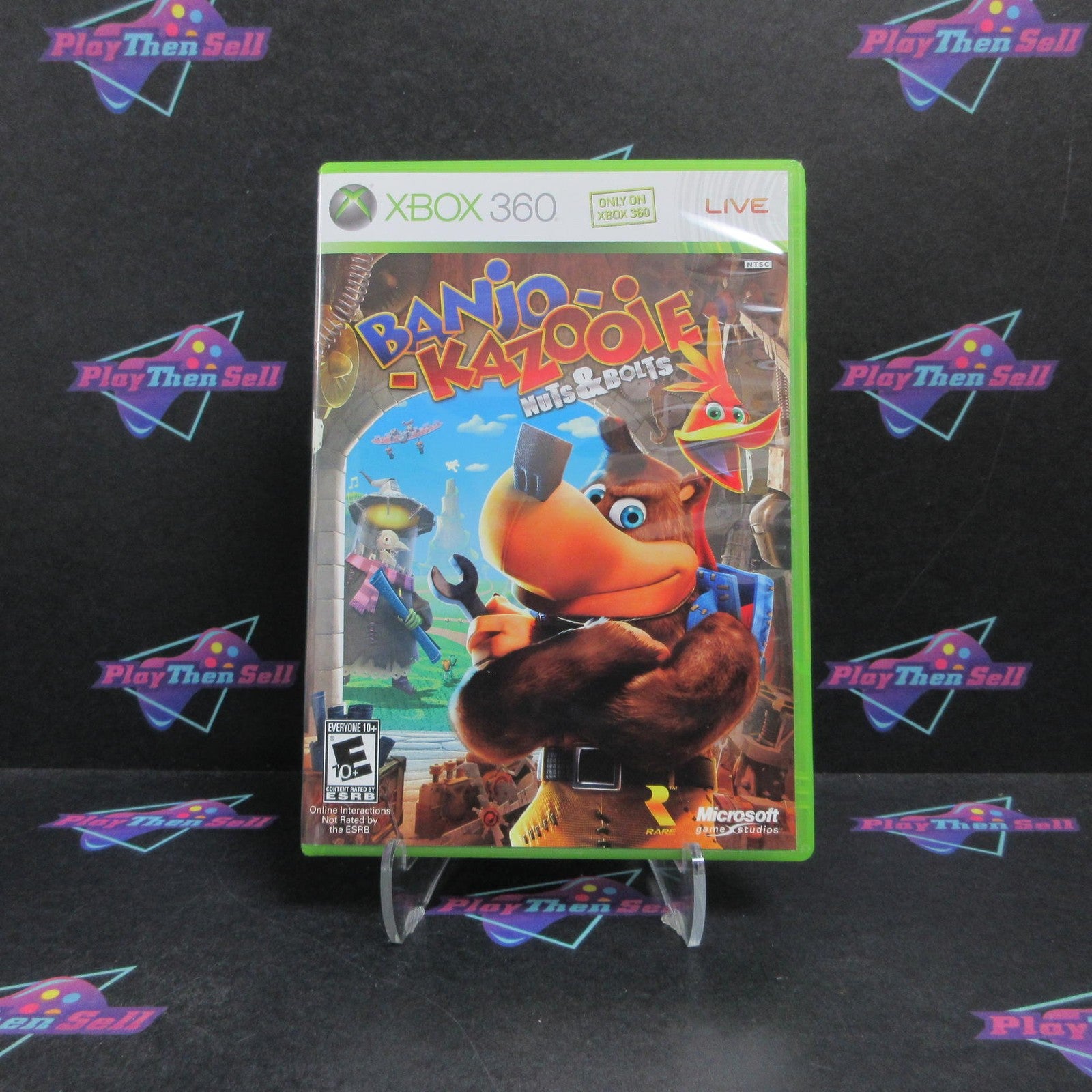 Banjo-Kazooie Nuts & Bolts Xbox 360 + Poster Complete - 1 Year Warranty EX Cond
