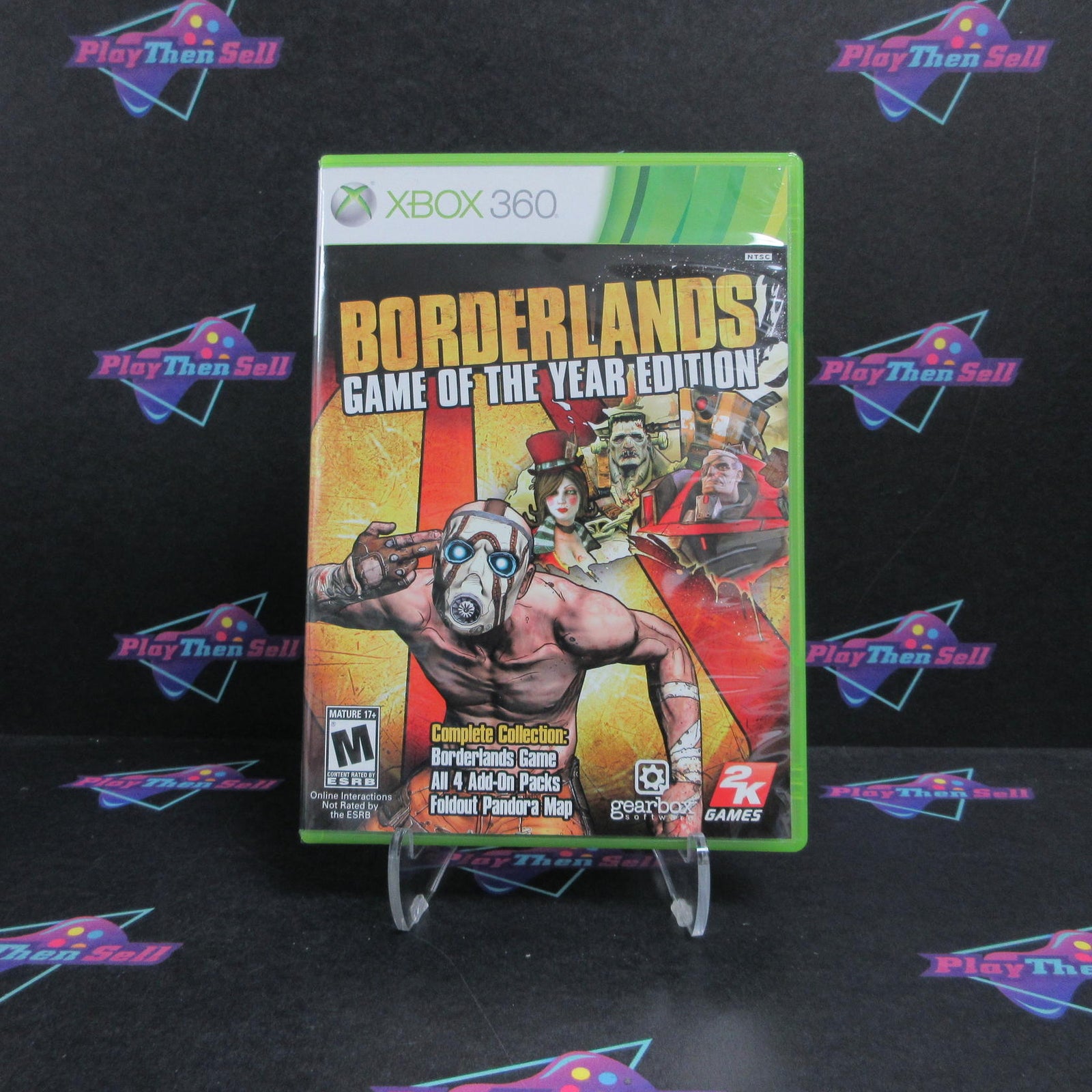 Borderlands GOTY Xbox 360 + Poster Complete - 1 Year Warranty EX Cond