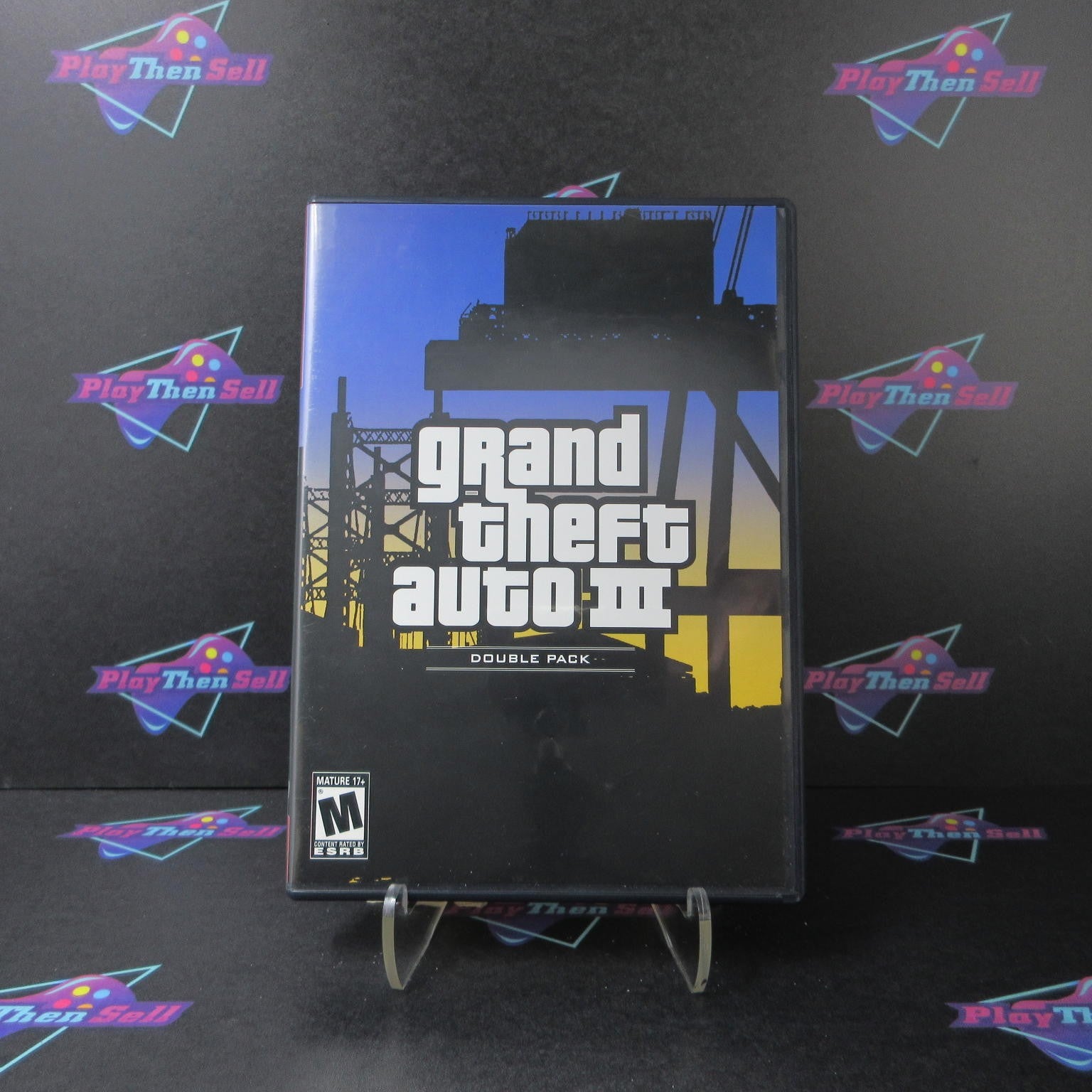Grand Theft Auto Double Pack PS2 GH + Maps / Reg Card Complete  - 1 Year Warra..